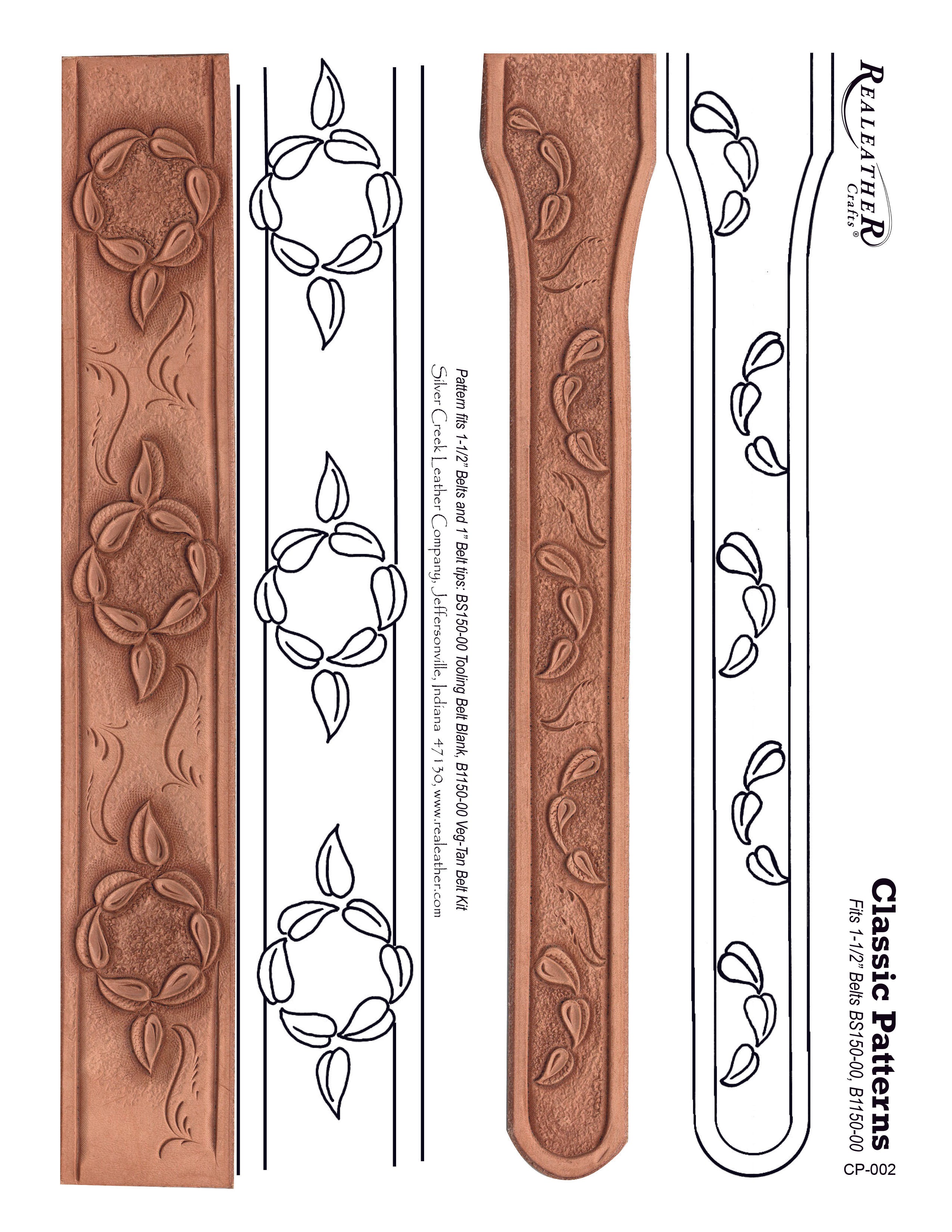 Classic Leaf Belt Patterns by Don McCown