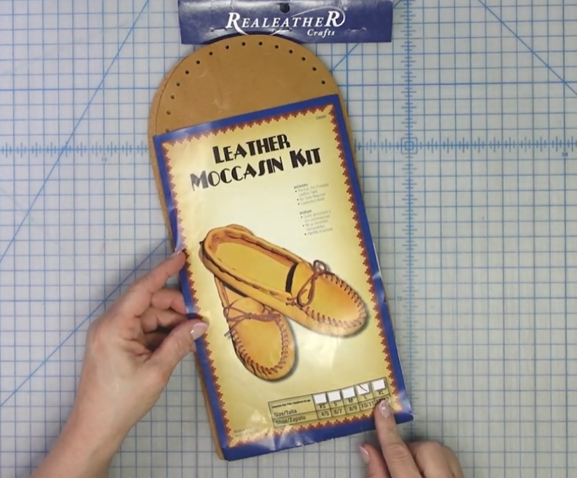 Realeather's Moccasin Kit - VIDEO Follow Along Tutorial