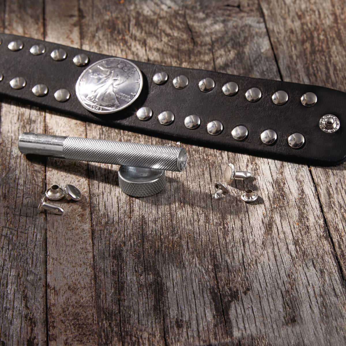 Small Rivets, Nickel, 100/pk