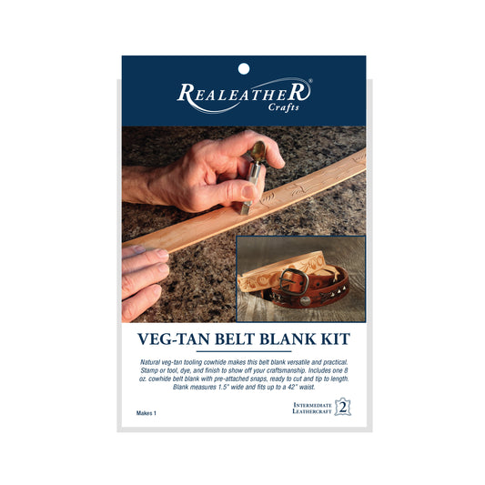 Veg-Tan Belt Blank