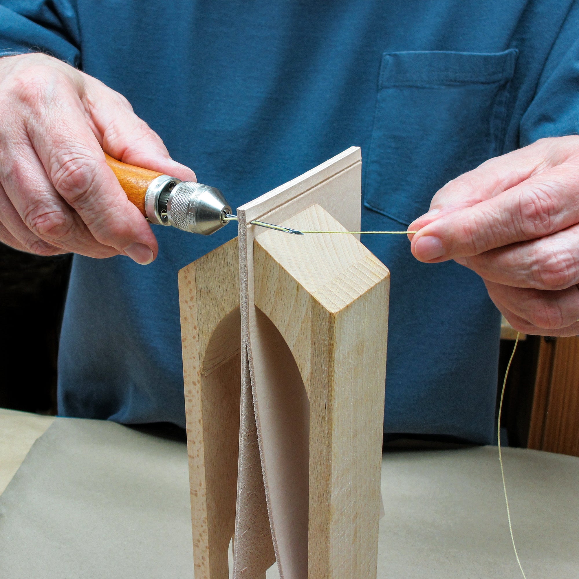 Waxed Coarse Thread 30 yd Skein