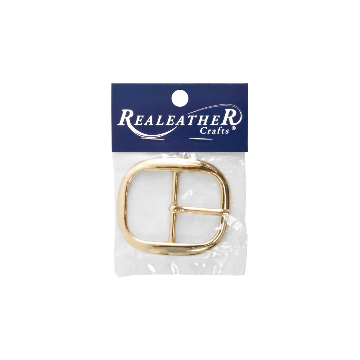 Belt Buckle, 1.5", Brass