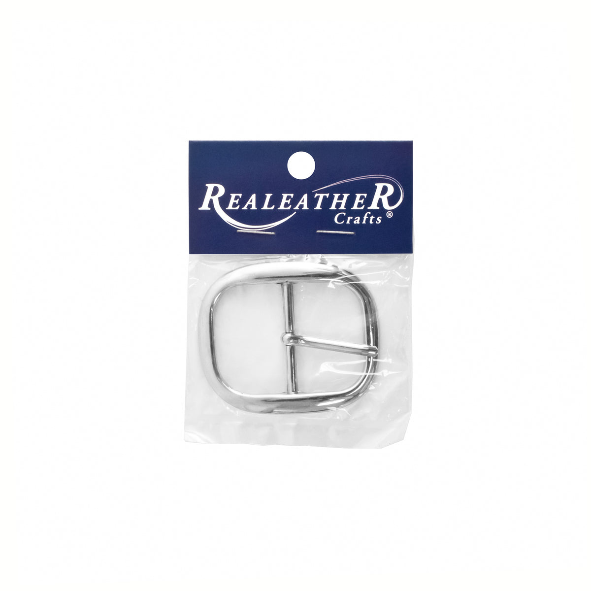 Belt Buckle, 1.5", Nickel
