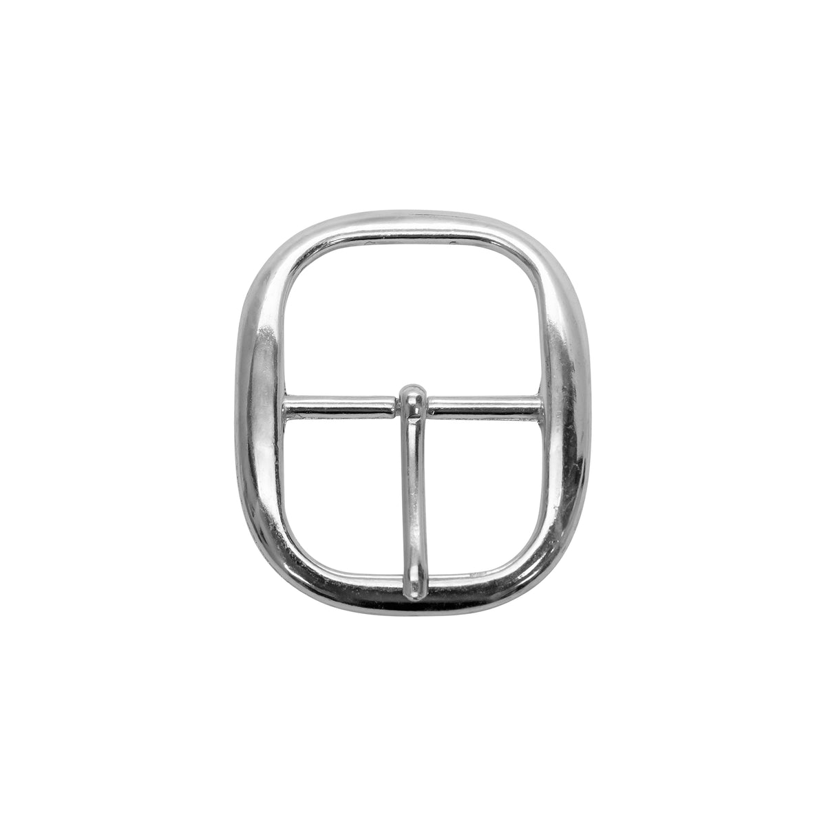 Belt Buckle, 1.5", Nickel