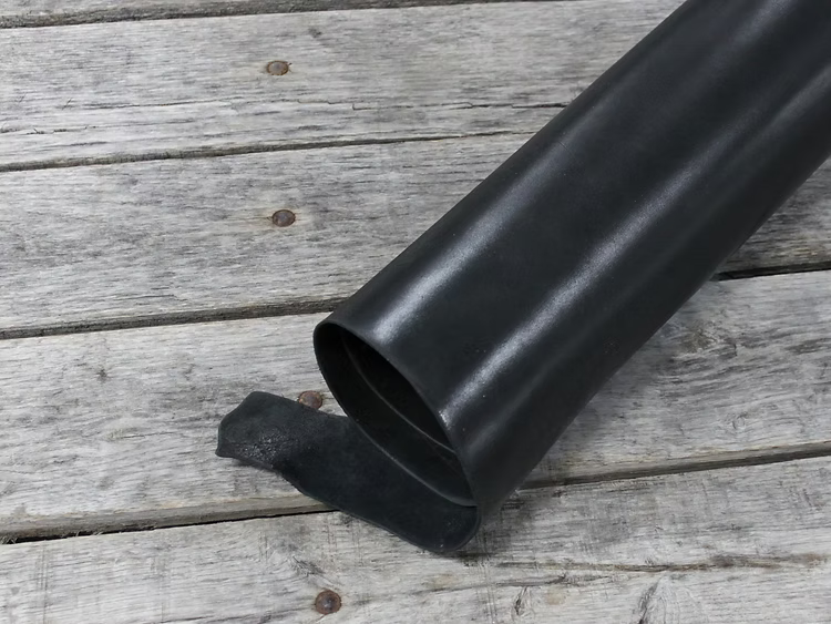 Latigo Side, 5/7 oz, Black