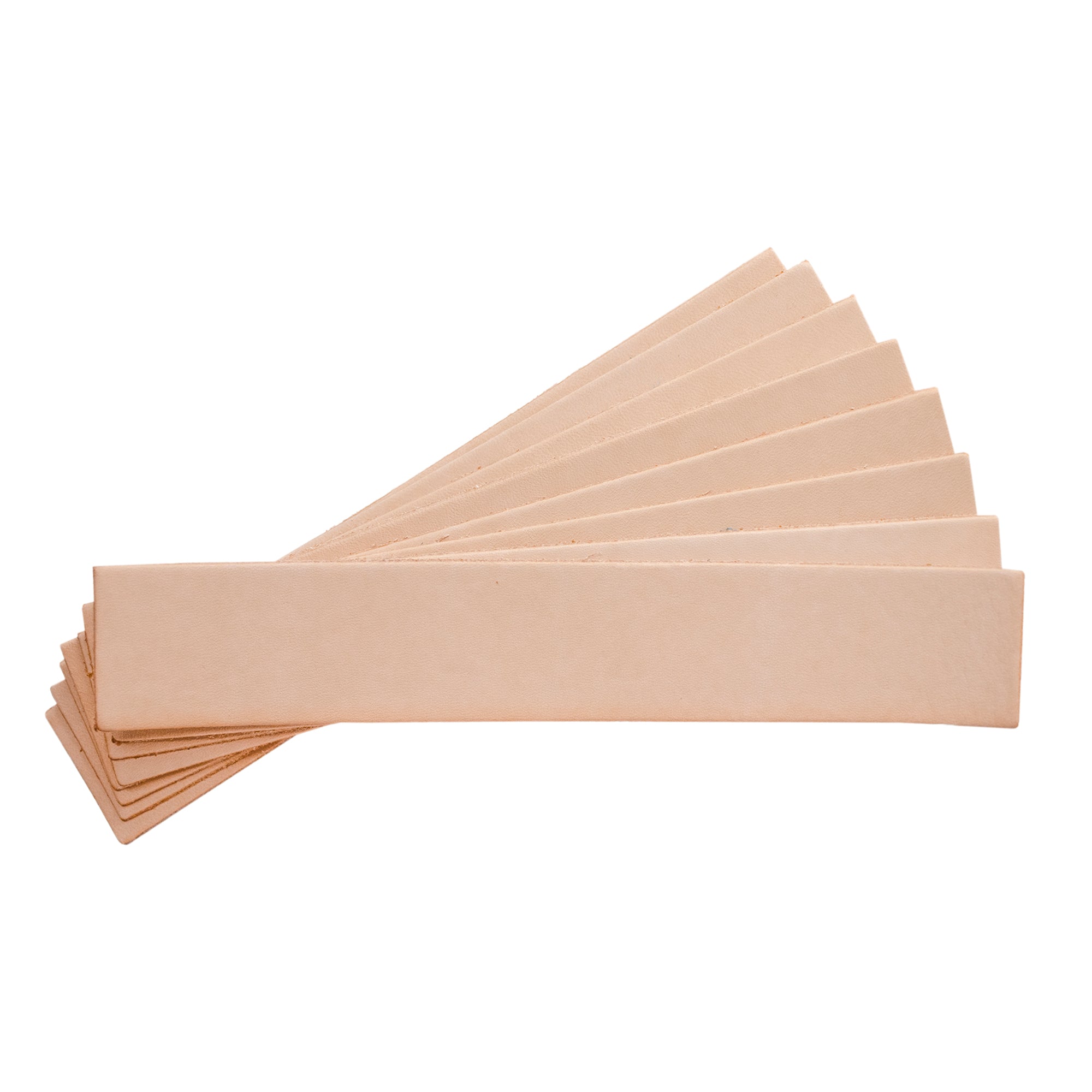 Small Leather Bookmark, Natural, 8/pk