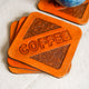 Leather Coaster Set