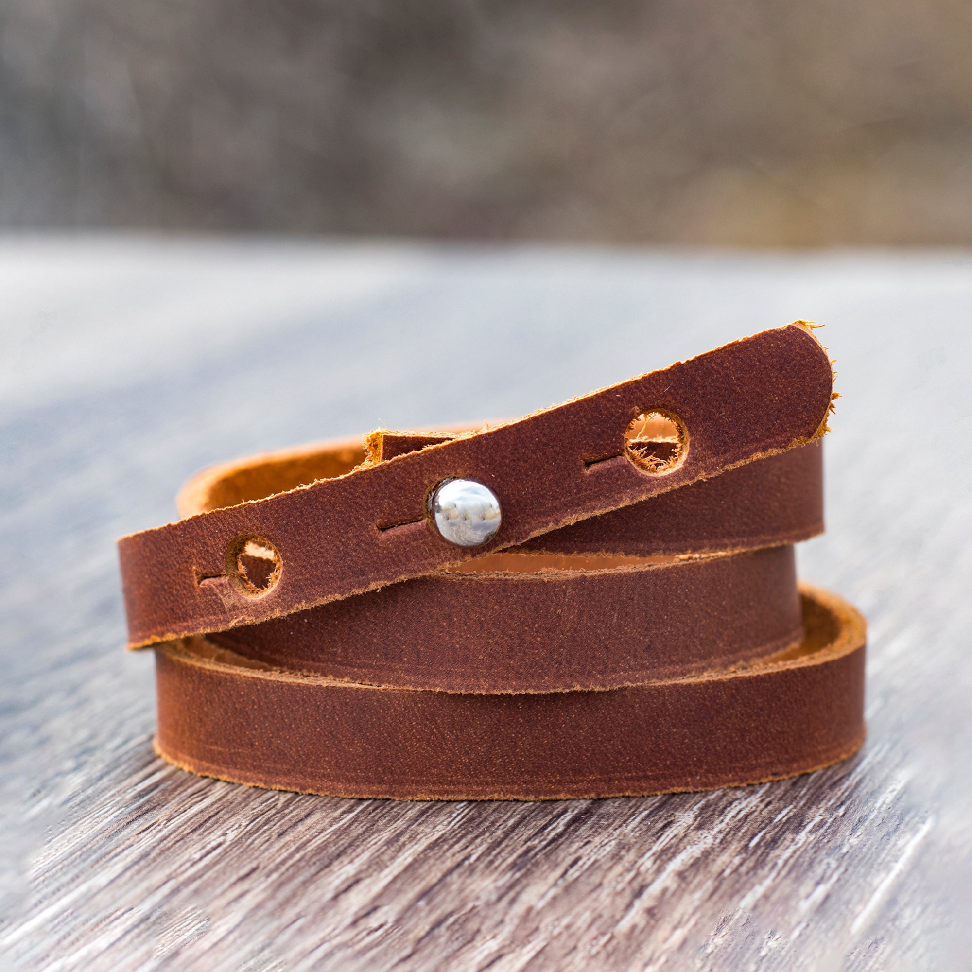 Leather Wrap Bracelet