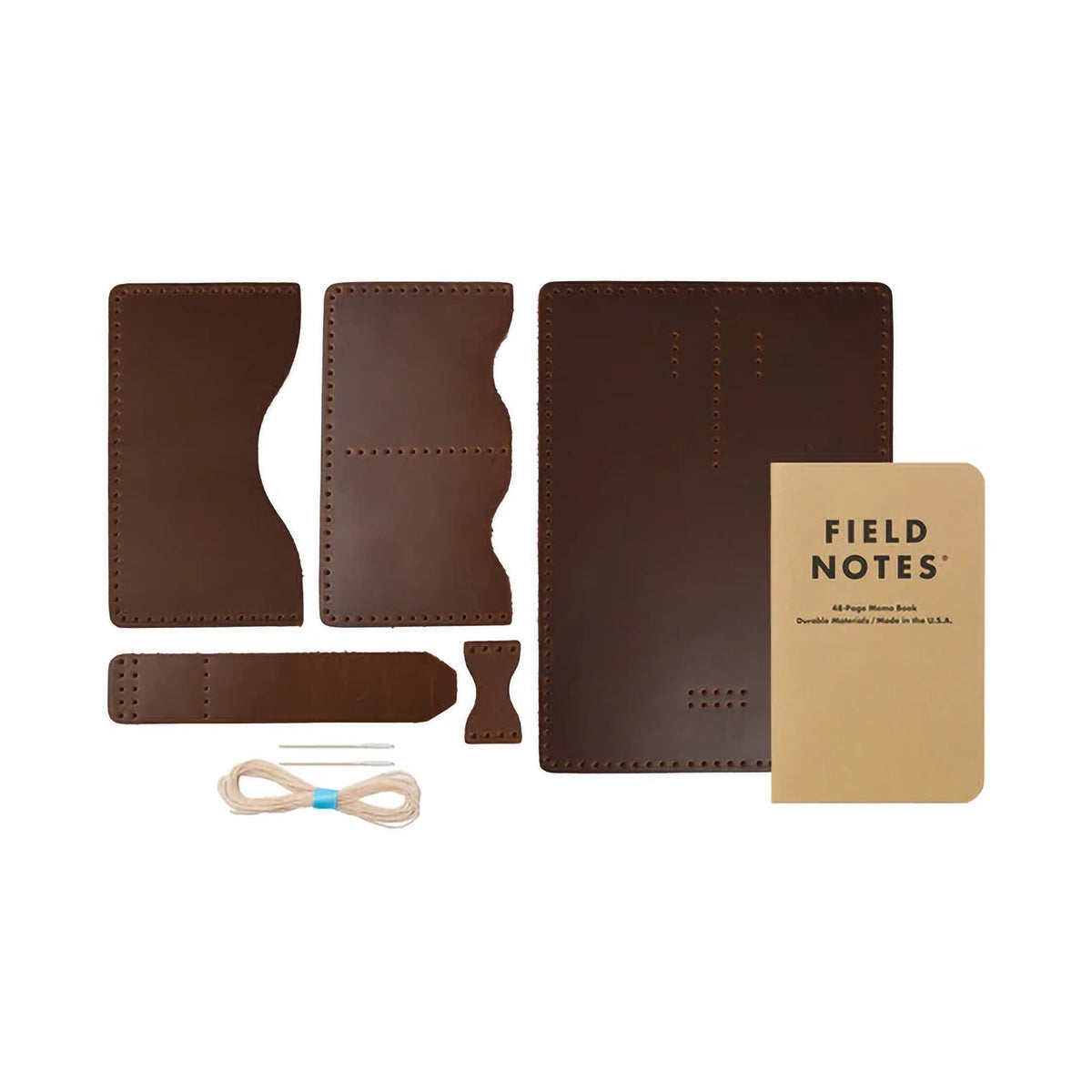 Field Notes/Passport Cover Leather Kit, Rustic