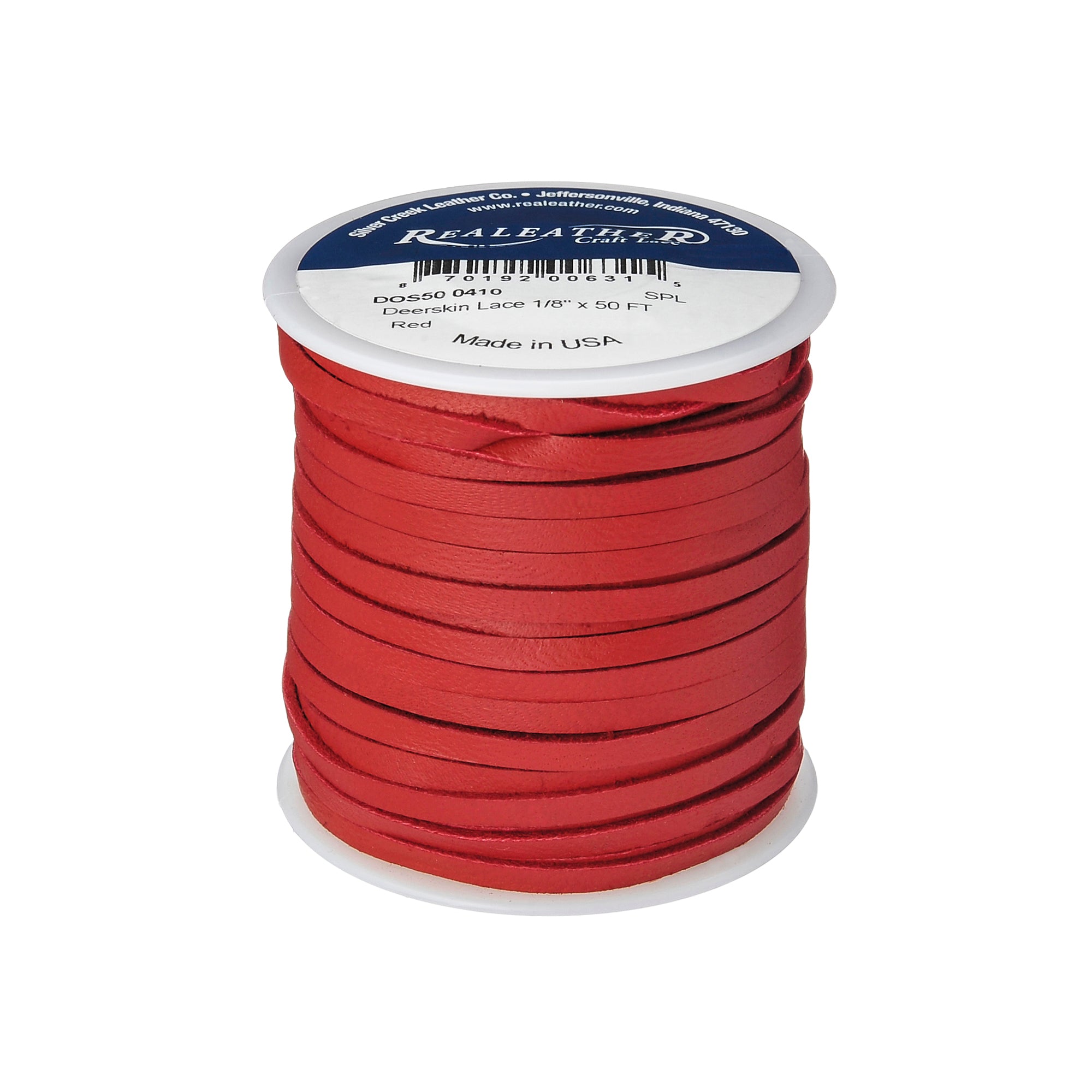 Deerskin Lace Spool, 1/8" x 50 ft