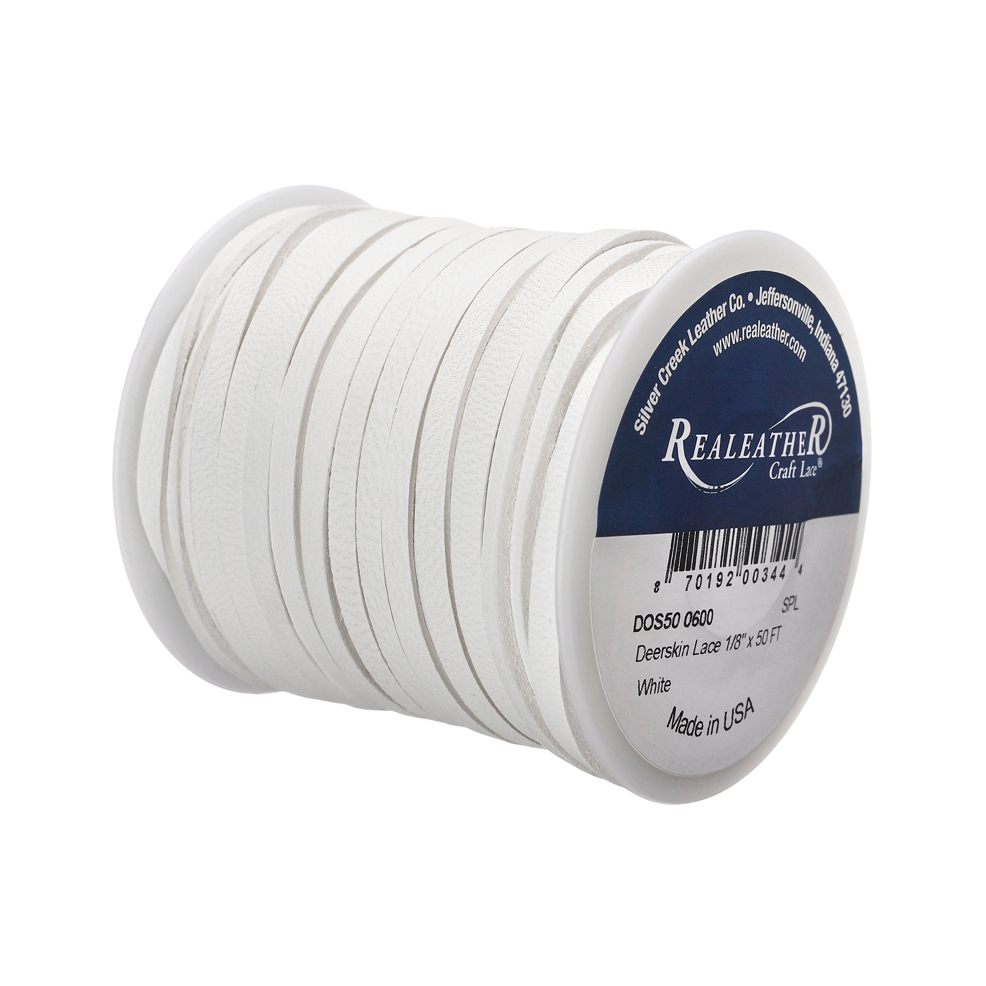Deerskin Lace Spool, 1/8" x 50 ft