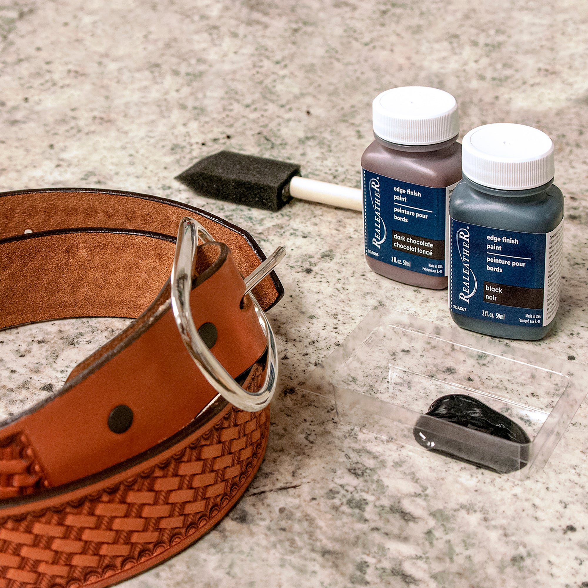 Leather Acrylic Edge Finish Kit