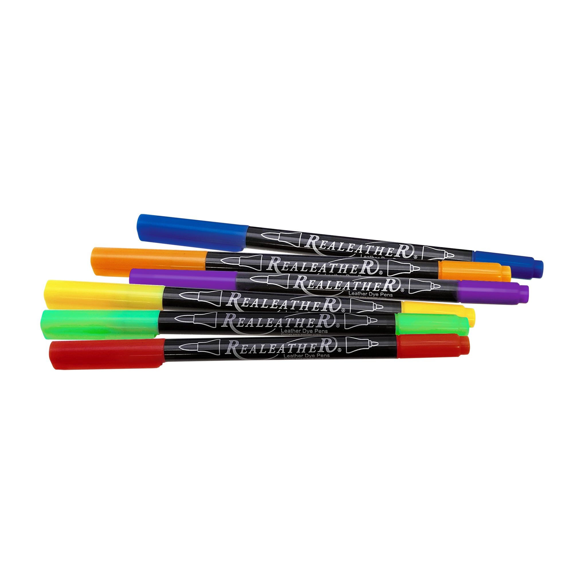 Leather Markers, Basic, 6pk