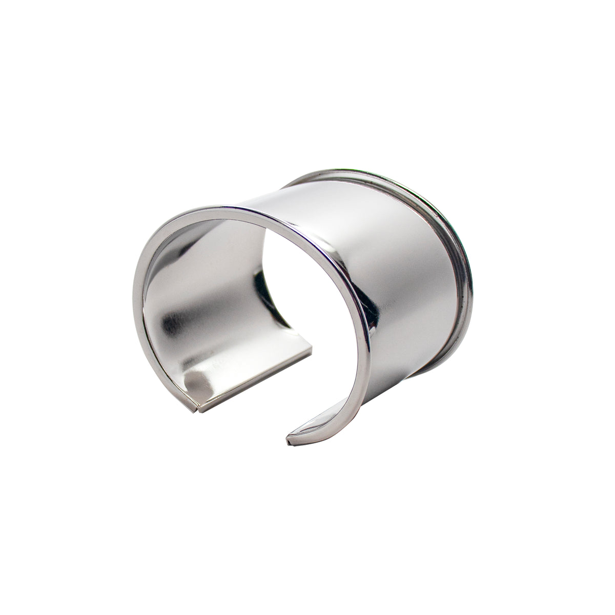 Inlay Cuff Bracelet, 2", Nickel