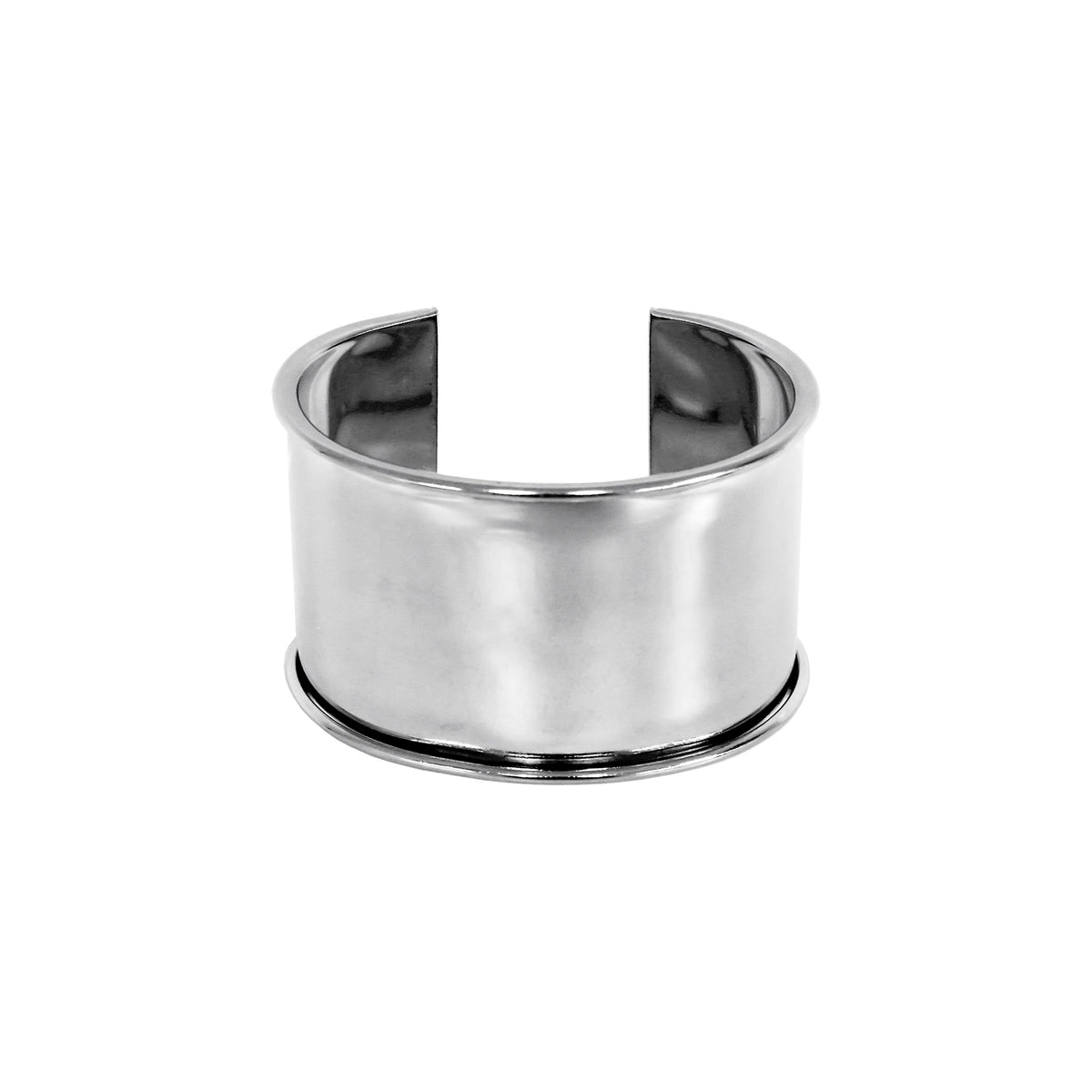 Inlay Cuff Bracelet, 2", Nickel