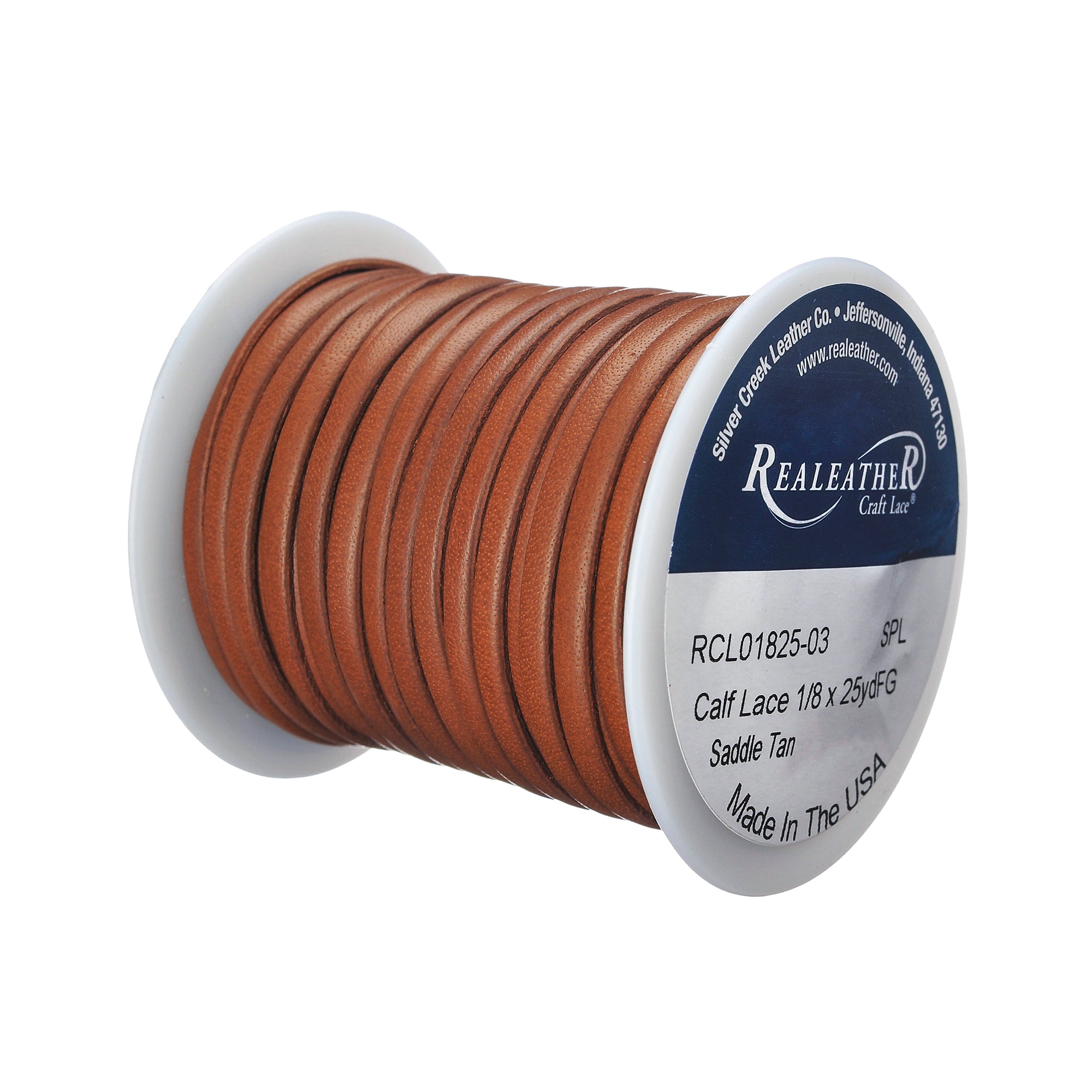 Calf Lace Spool, 1/8" x 25 yd