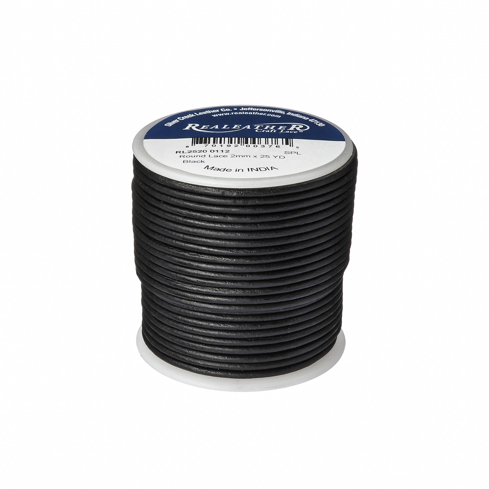 Round Lace Spool, 2 mm x 25 yd