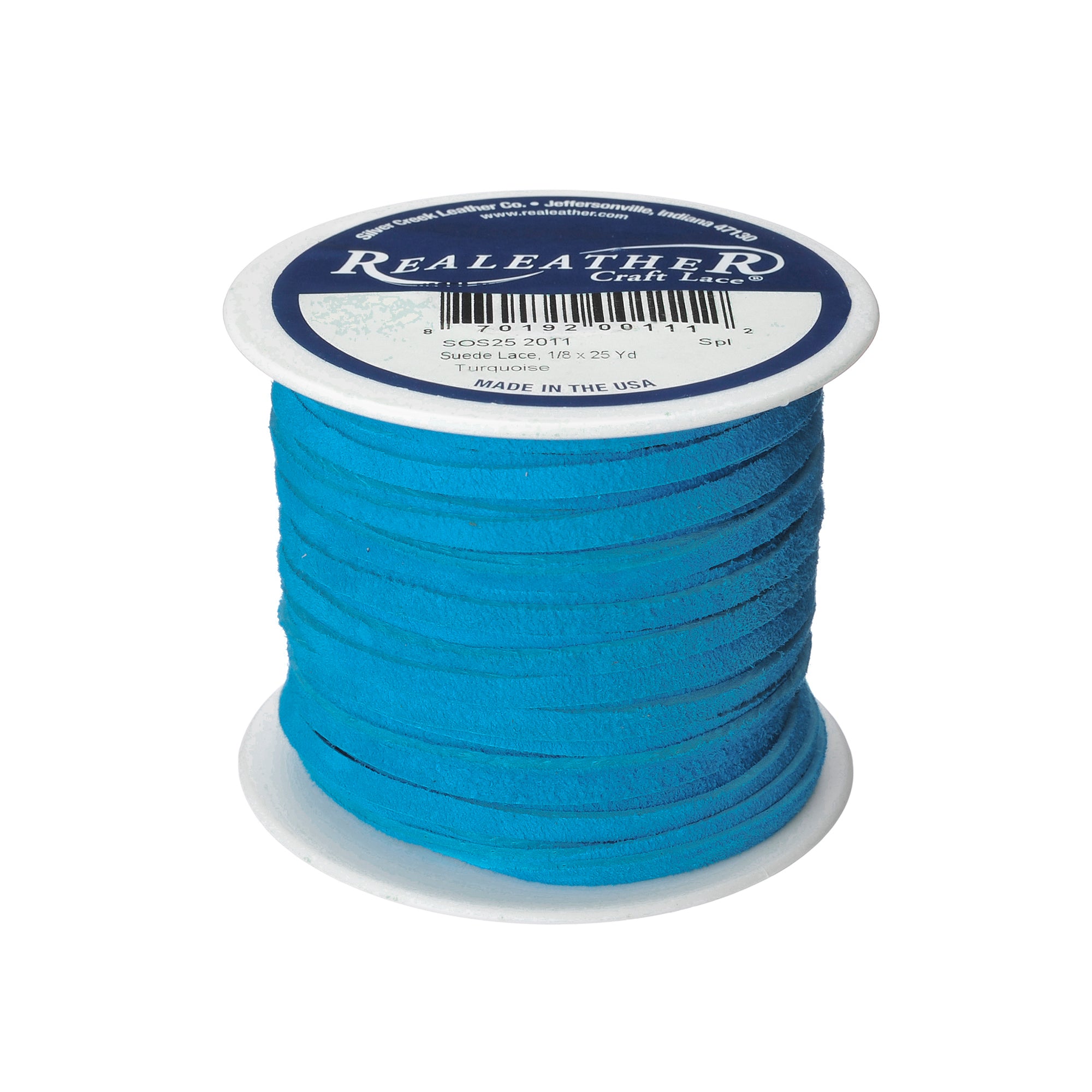 Suede Lace Spool, 1/8" x 25 yd