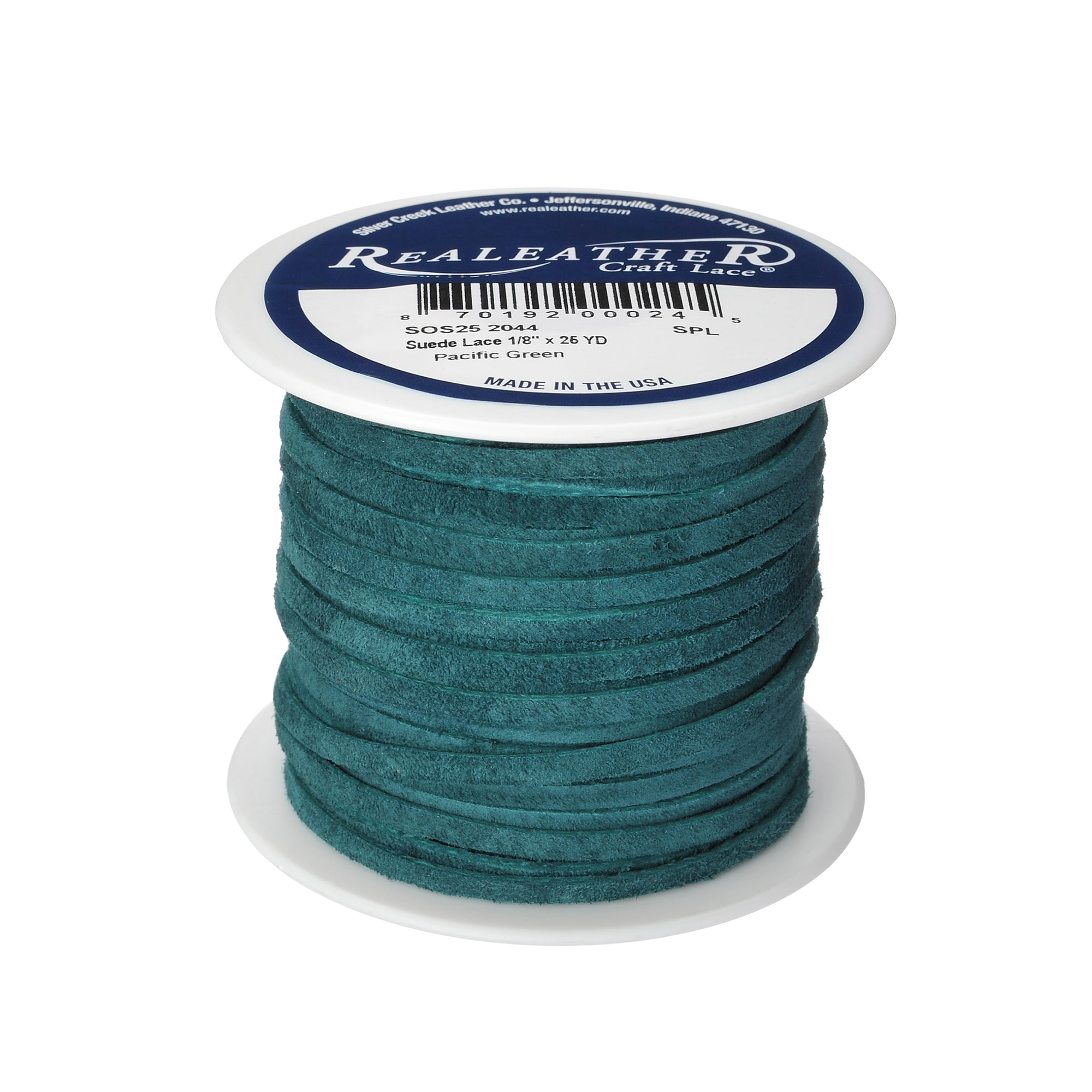 Suede Lace Spool, 1/8" x 25 yd