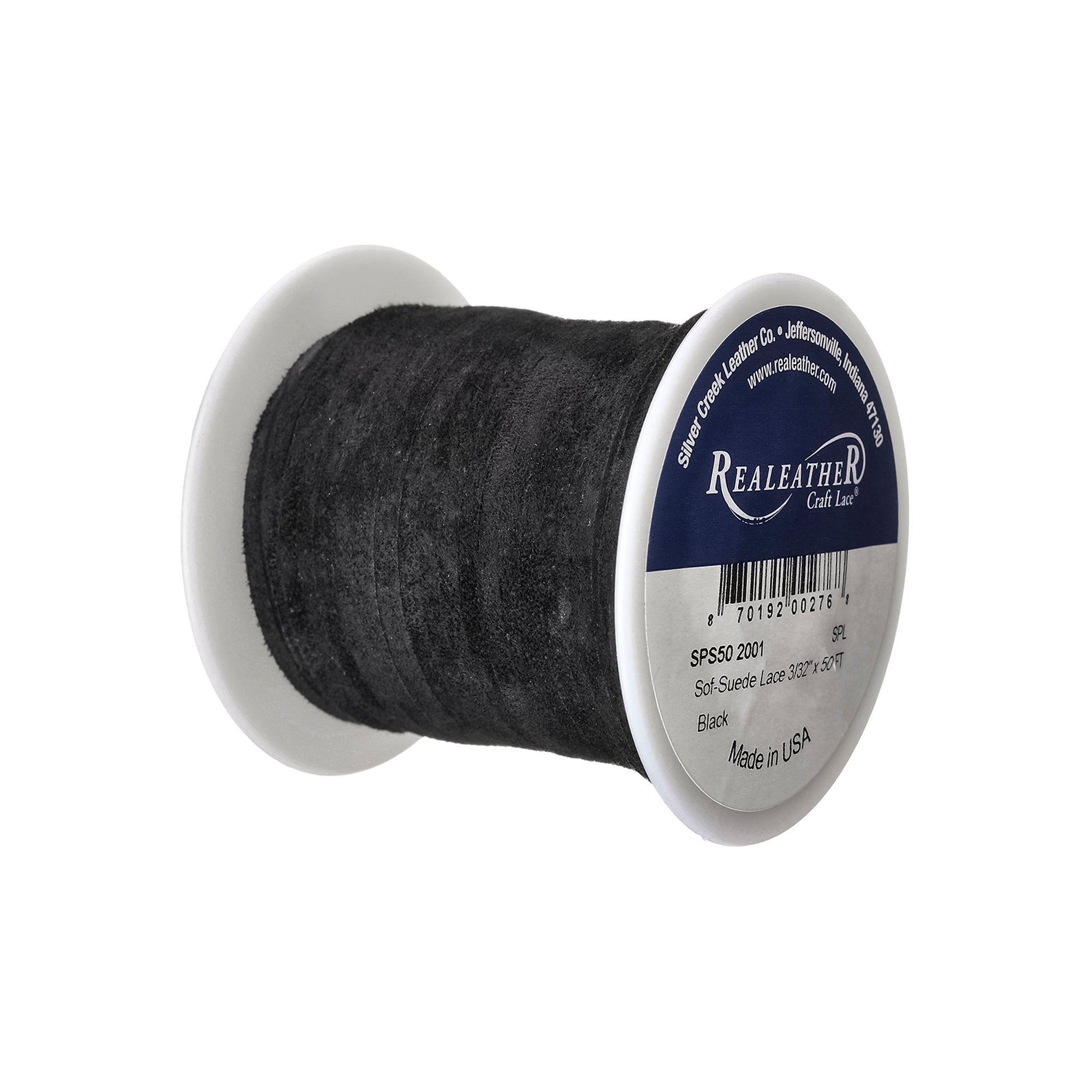 Sof-Suede Lace Spool, 3/32" x 50 ft
