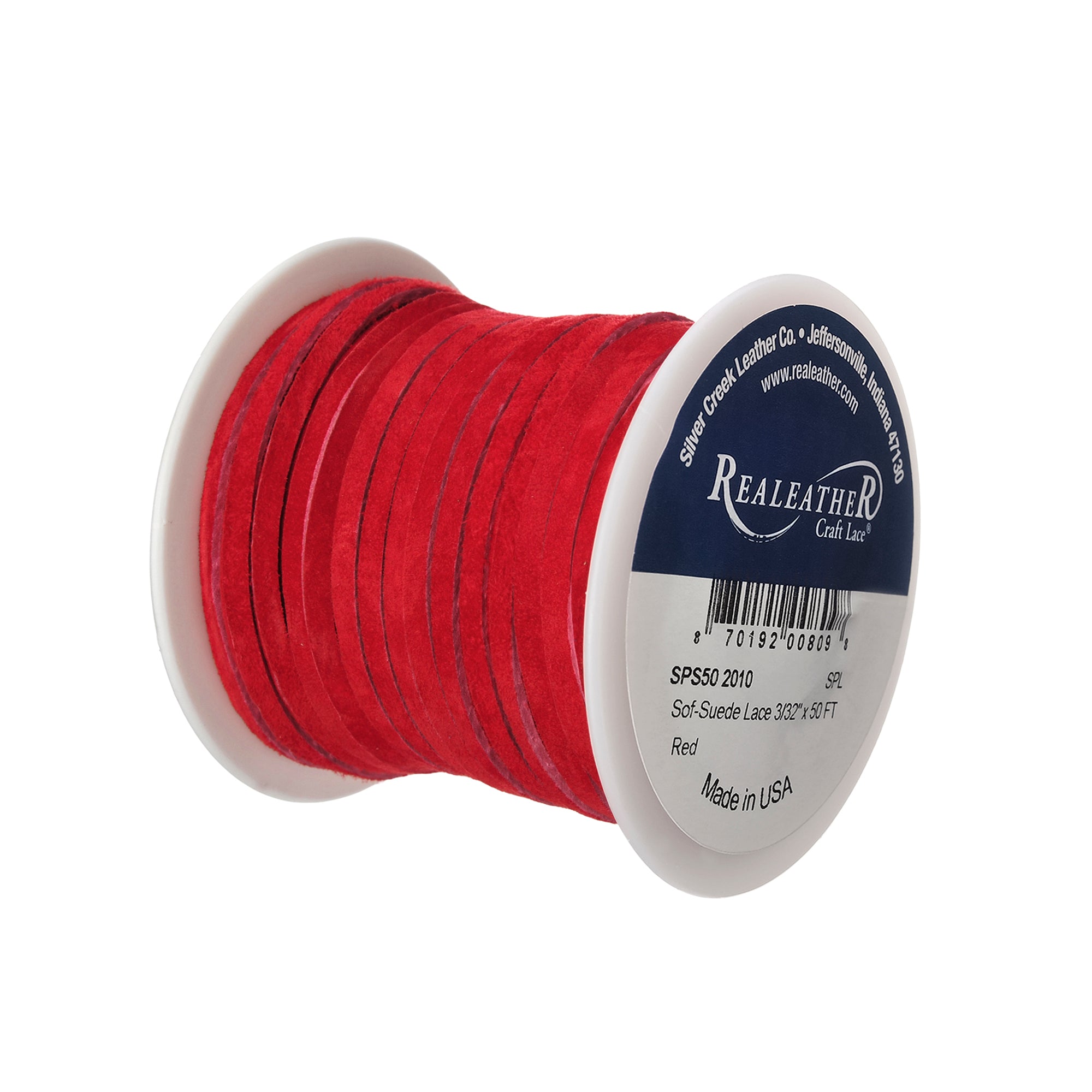 Sof-Suede Lace Spool, 3/32" x 50 ft