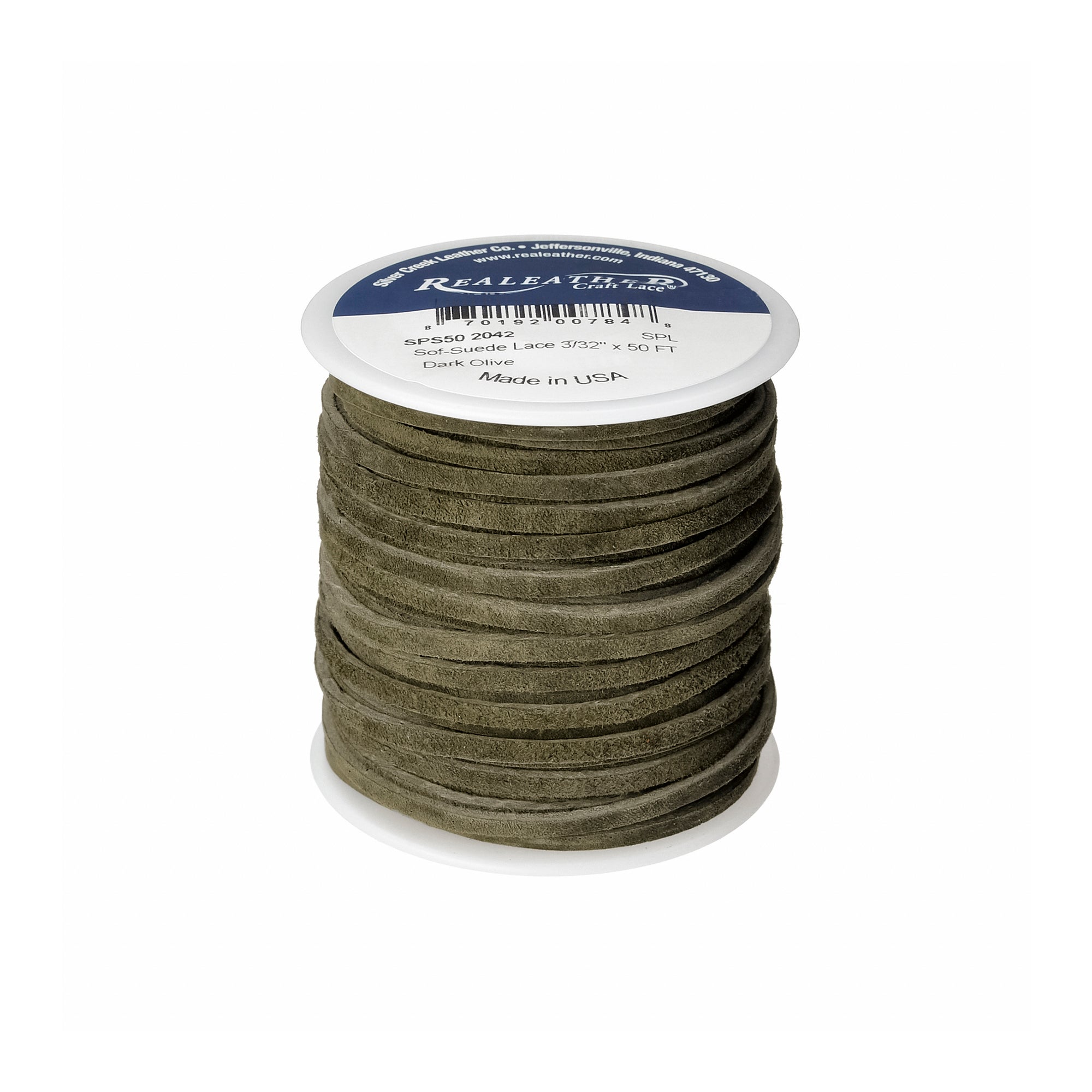Sof-Suede Lace Spool, 3/32" x 50 ft