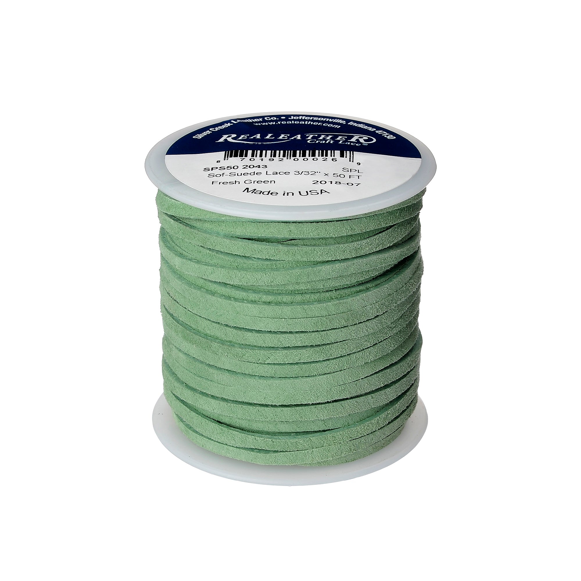 Sof-Suede Lace Spool, 3/32" x 50 ft