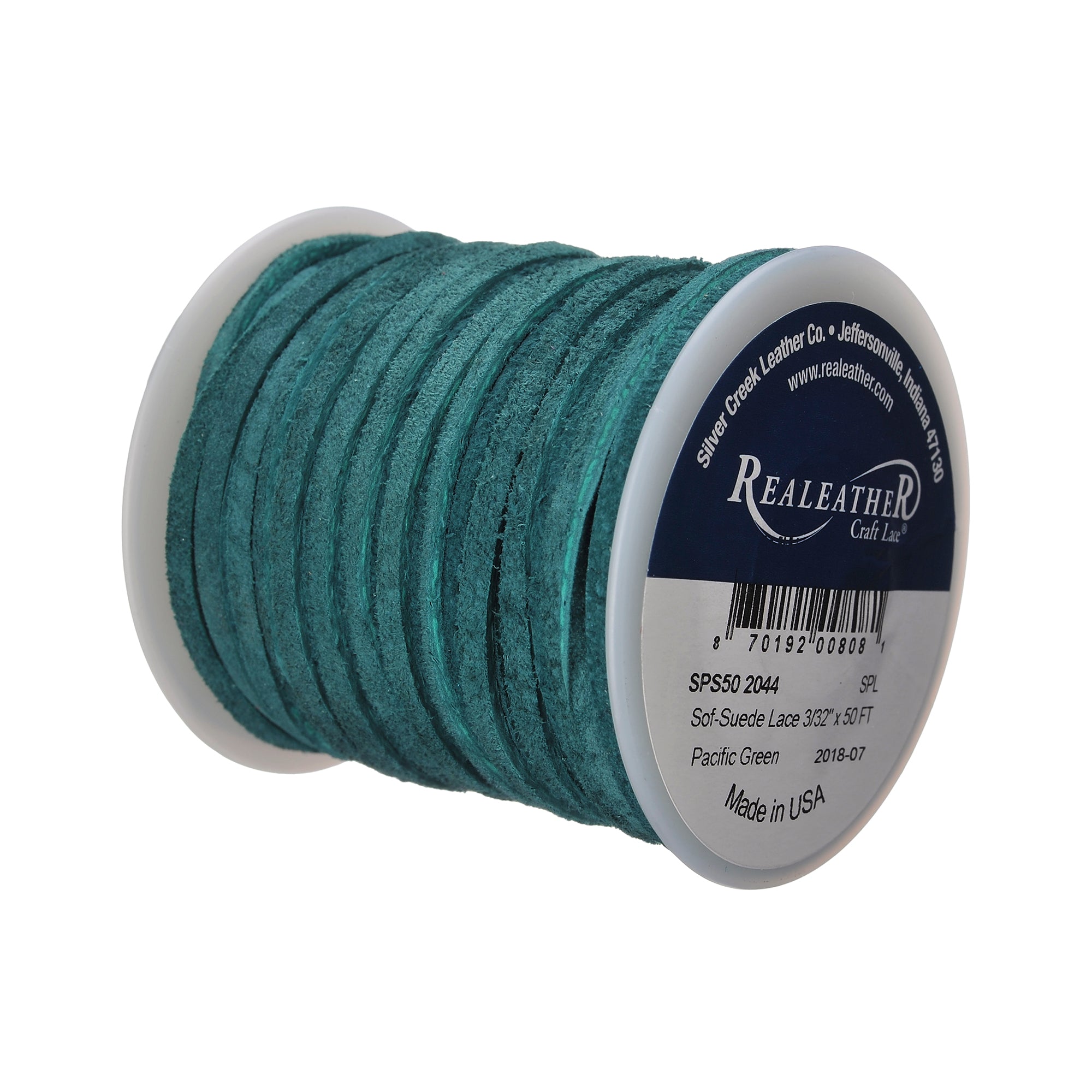 Sof-Suede Lace Spool, 3/32" x 50 ft