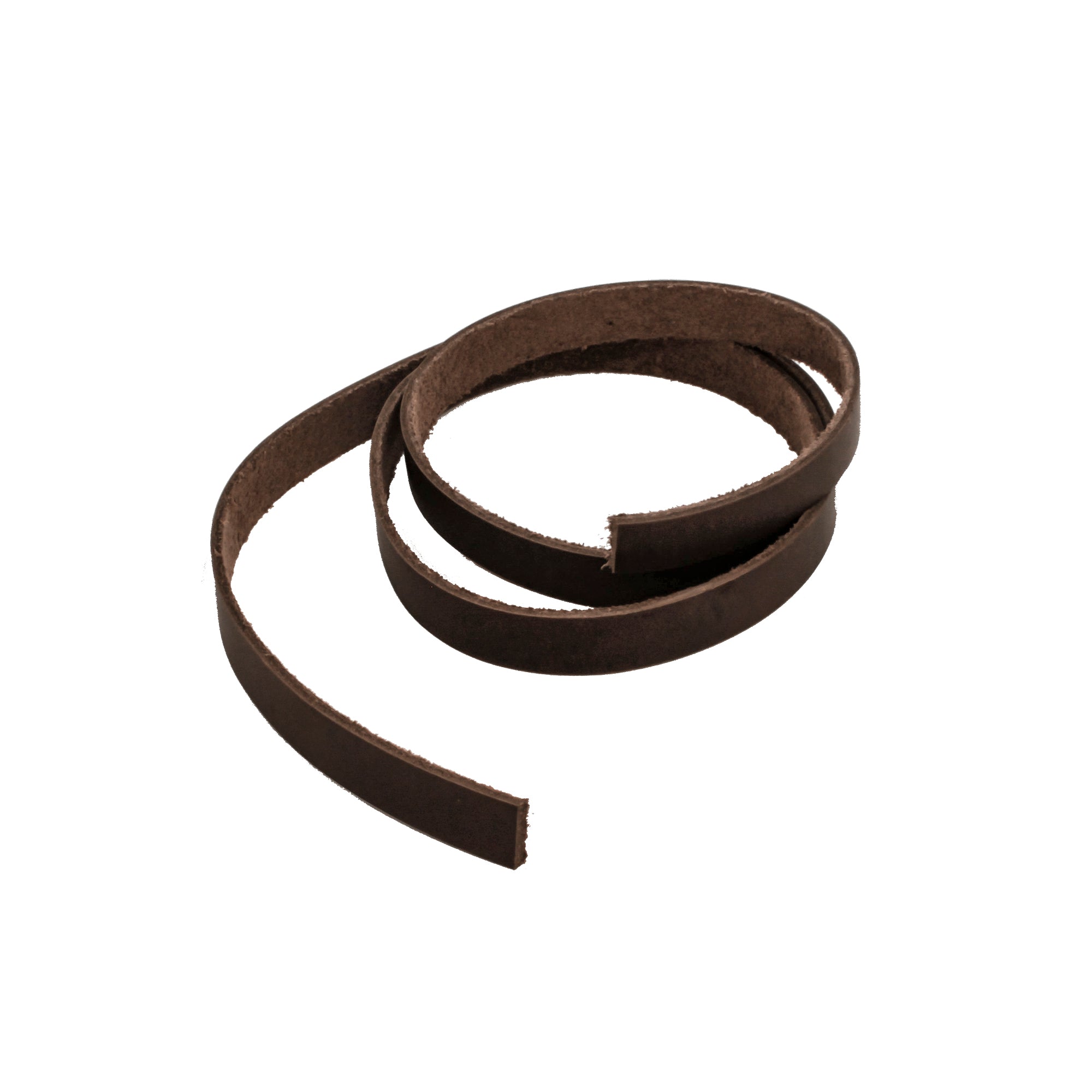 Leather Strip, 1/2" x 36", Brown
