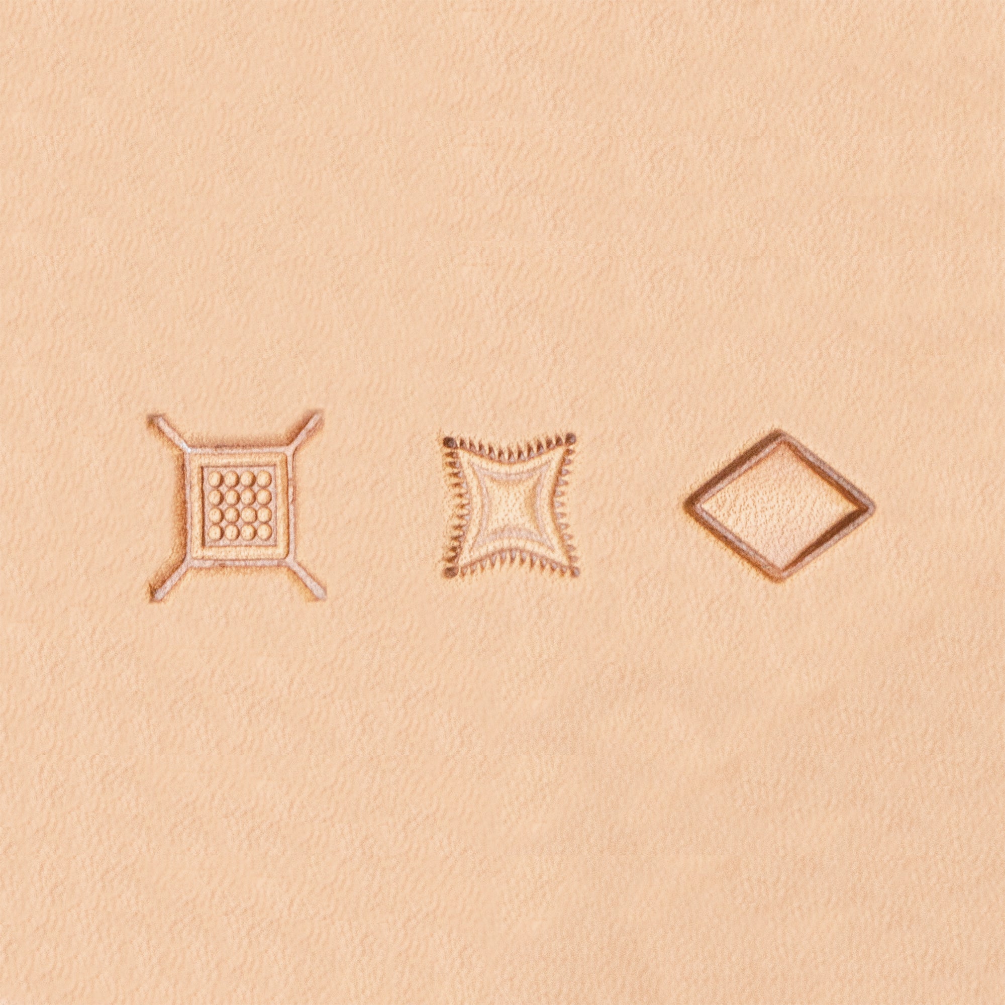 Geometric 2 Stamp Set, 3/pc