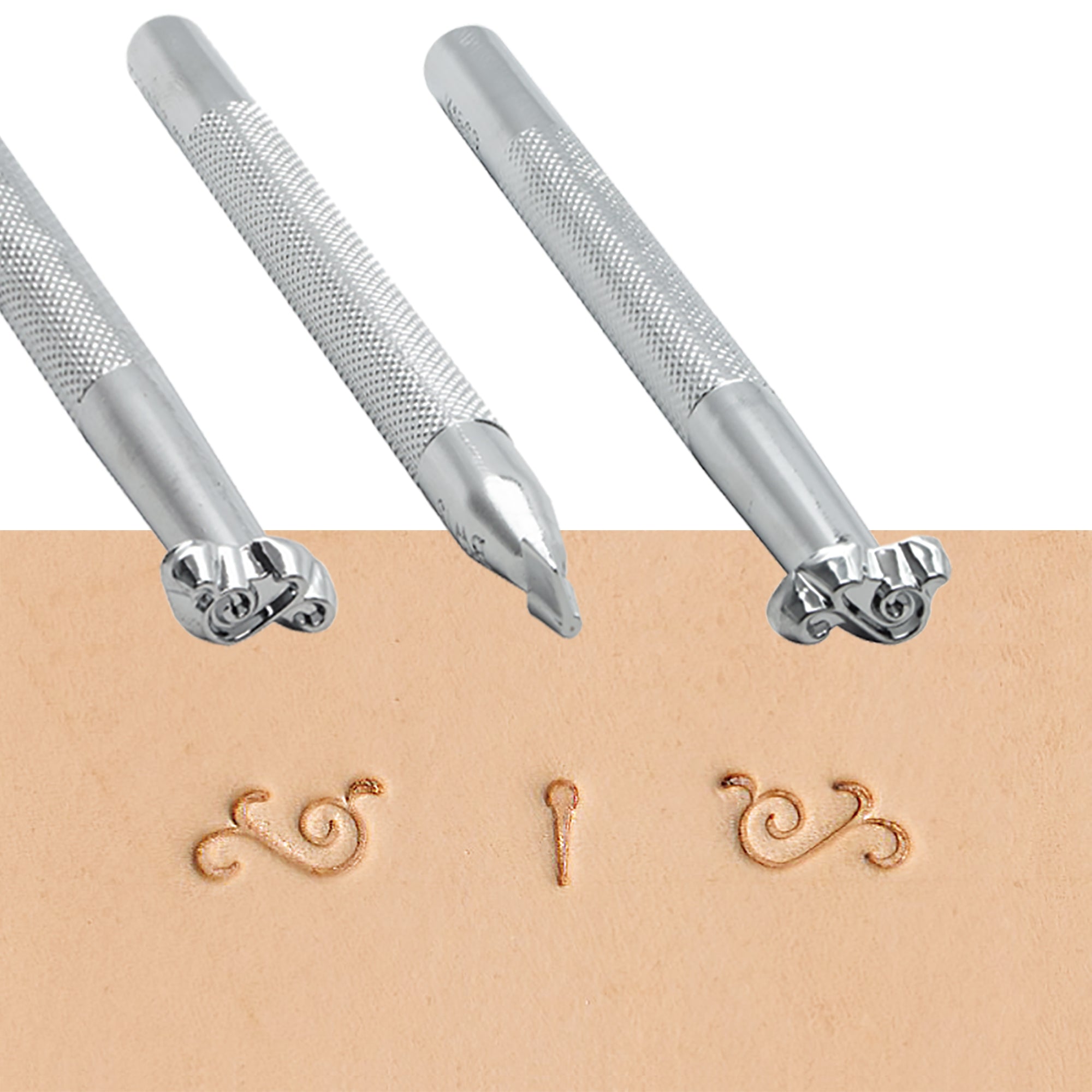 Flourish Stamp Set, 3/pc