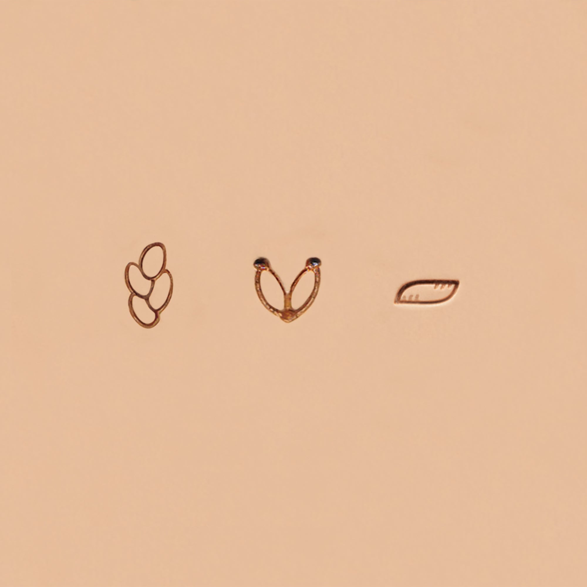 Border Stamp Set, 3/pc