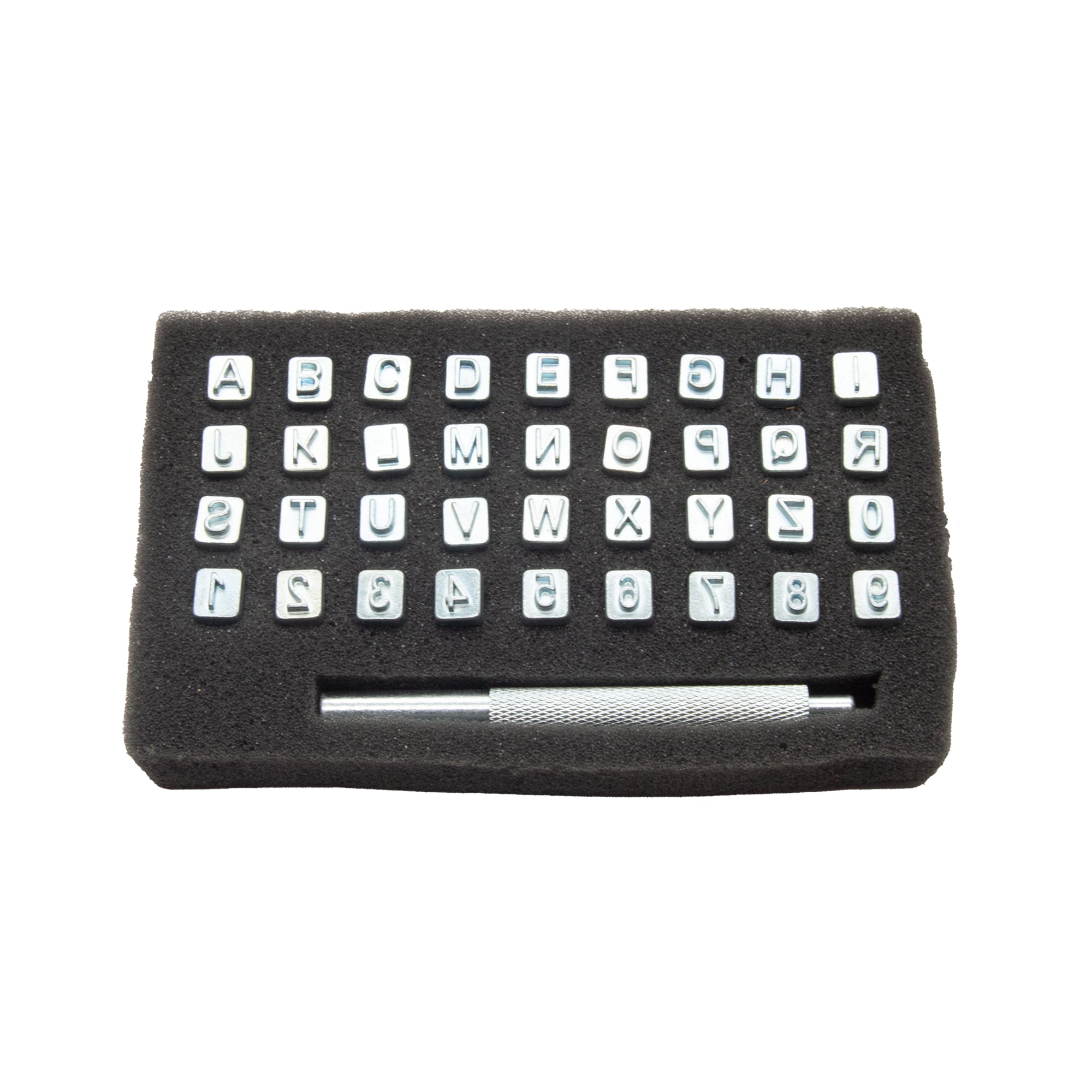 1/4" Alphabet and Number Set - 17255