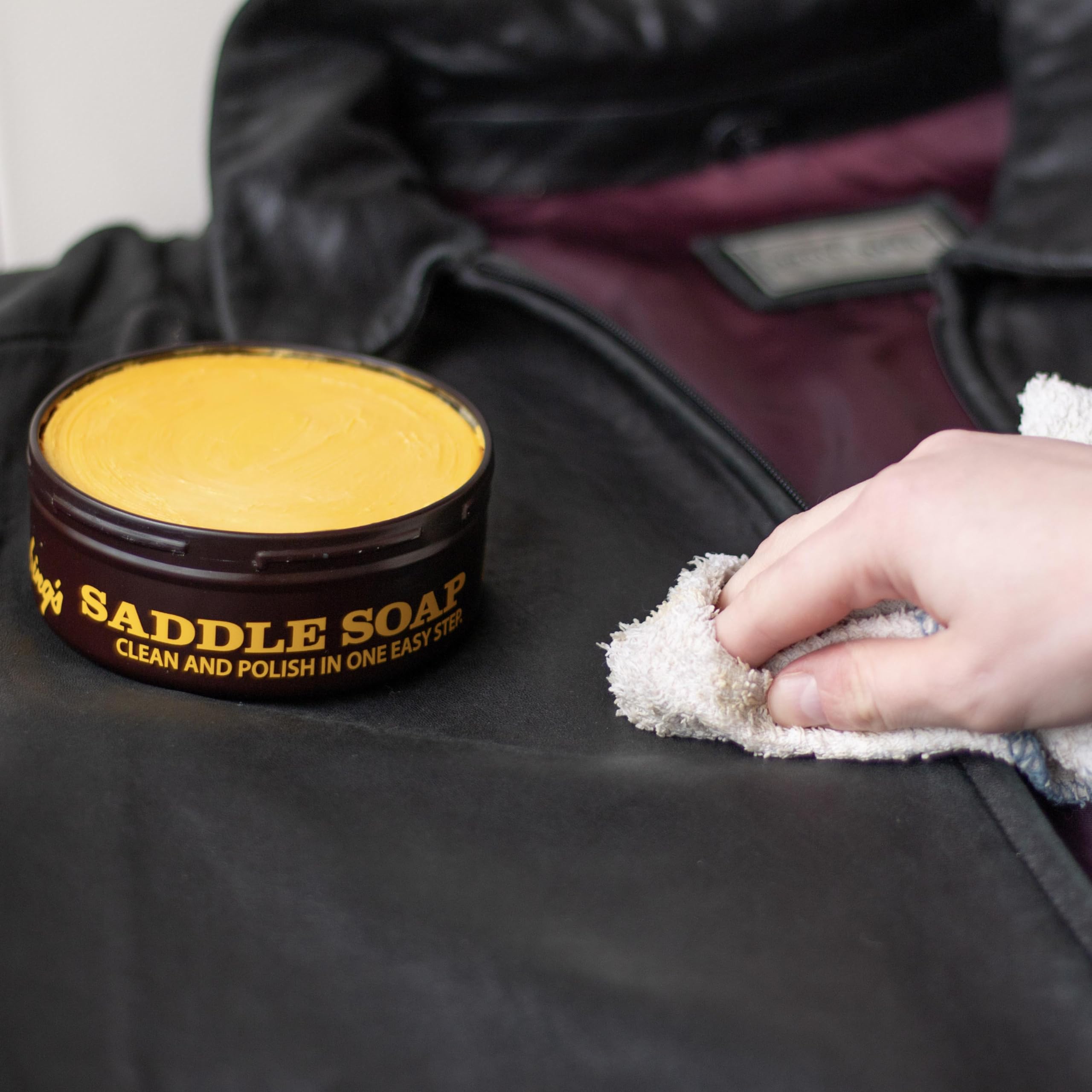Fiebing's Saddle Soap Paste, Yellow, 3.5 oz