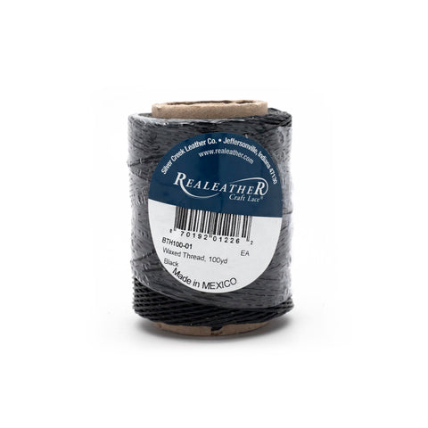 Waxed Thread Spools, 100 yds
