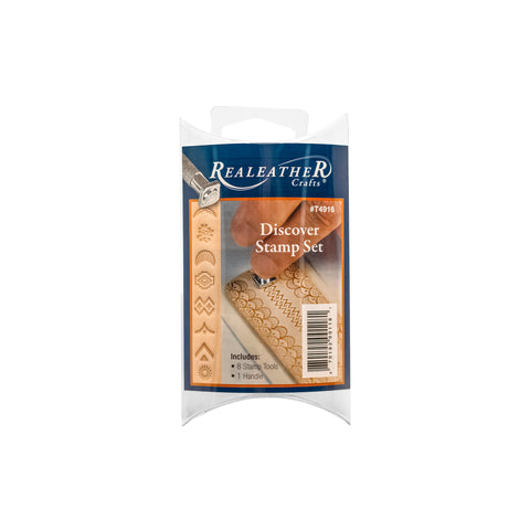 Discover Leather Stamp Set