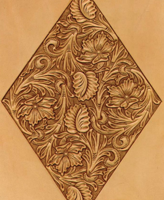 western leather carving patterns