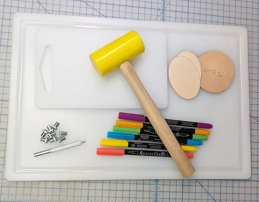 Essential Tools for Stamping on Leather