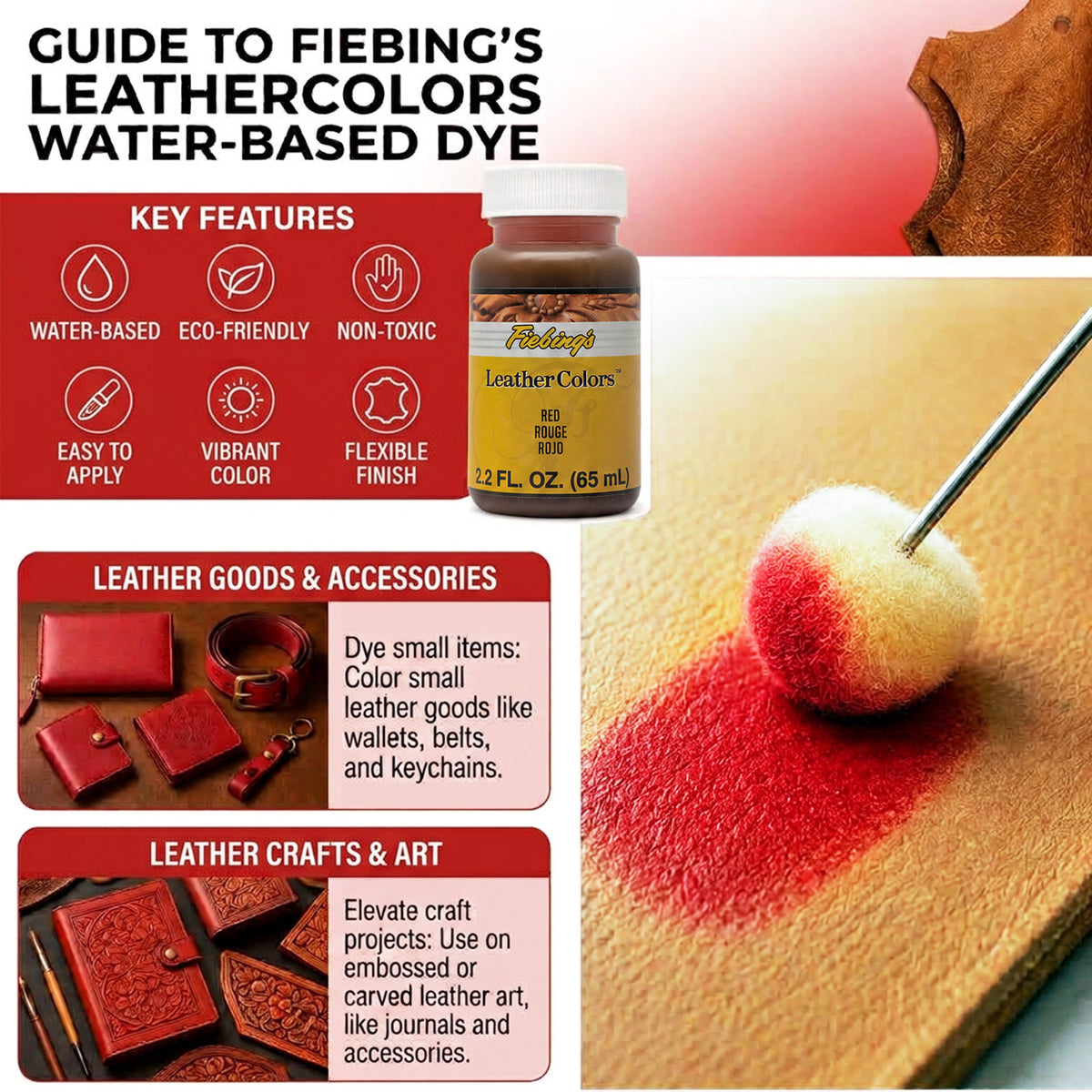 Fiebing's LeatherColors Dye - 4 oz