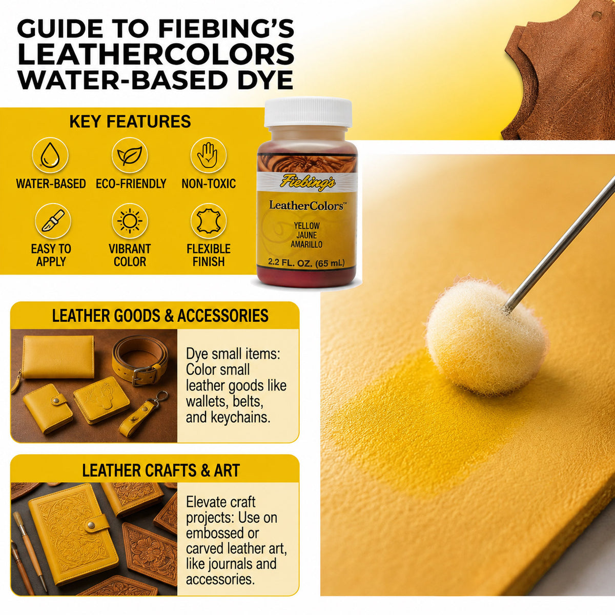 Fiebing's LeatherColors Dye - 4 oz