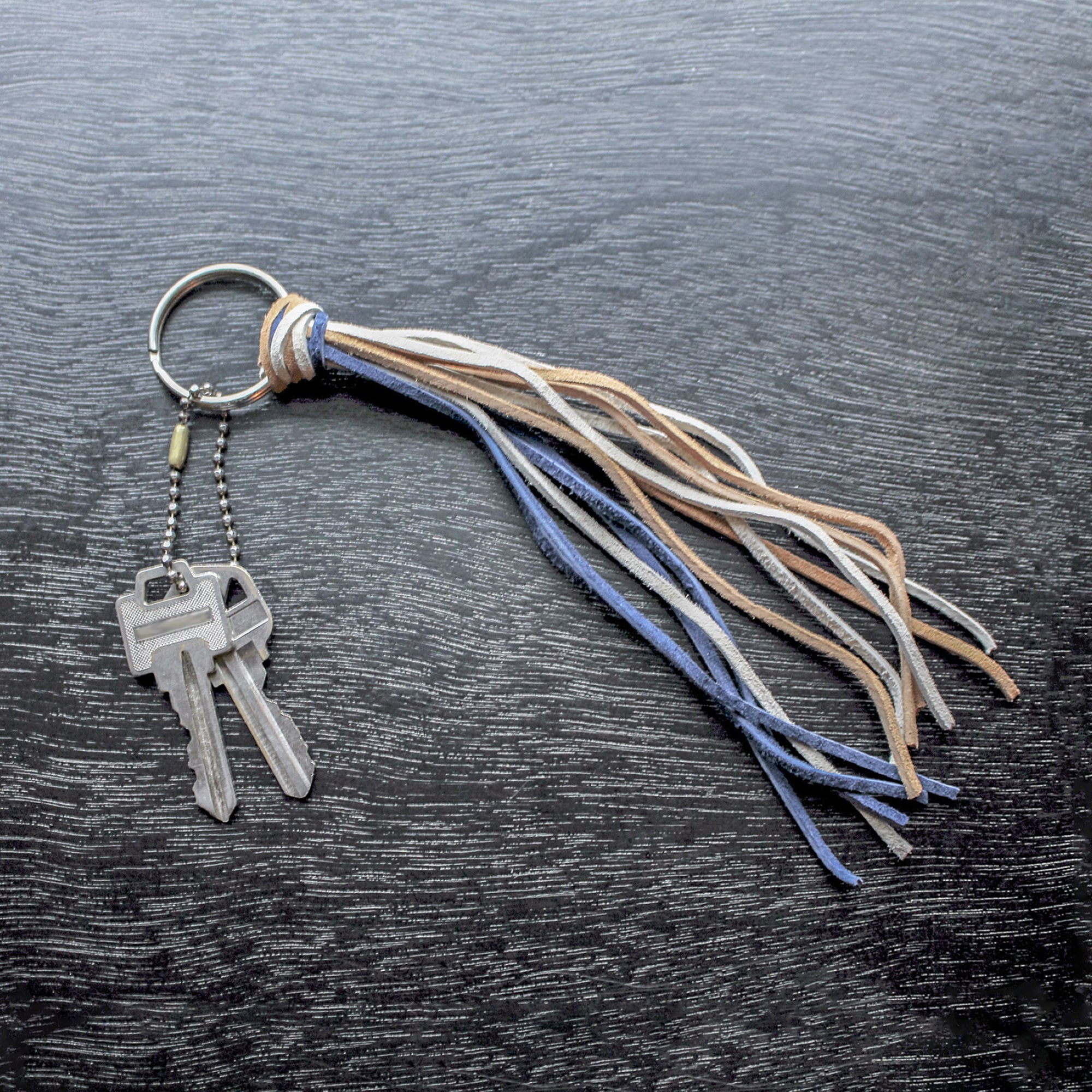 Split Key Ring, 1.25", Nickel, 10/pk