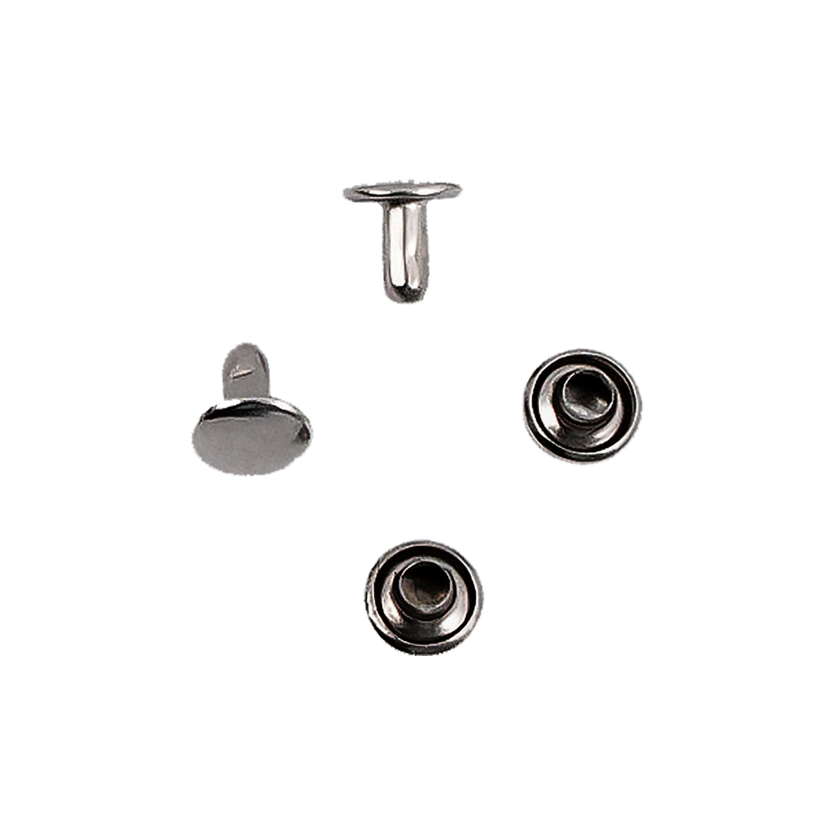 Small Rivets, Antique Nickel, 100/pk