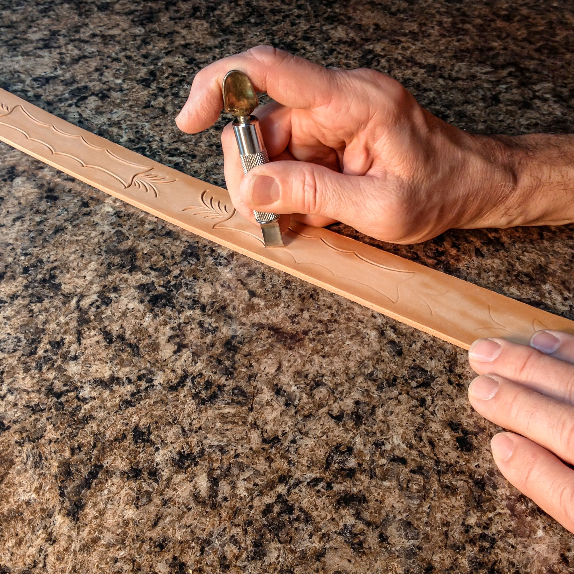 Tooling Belt Blank, 1.5", Natural