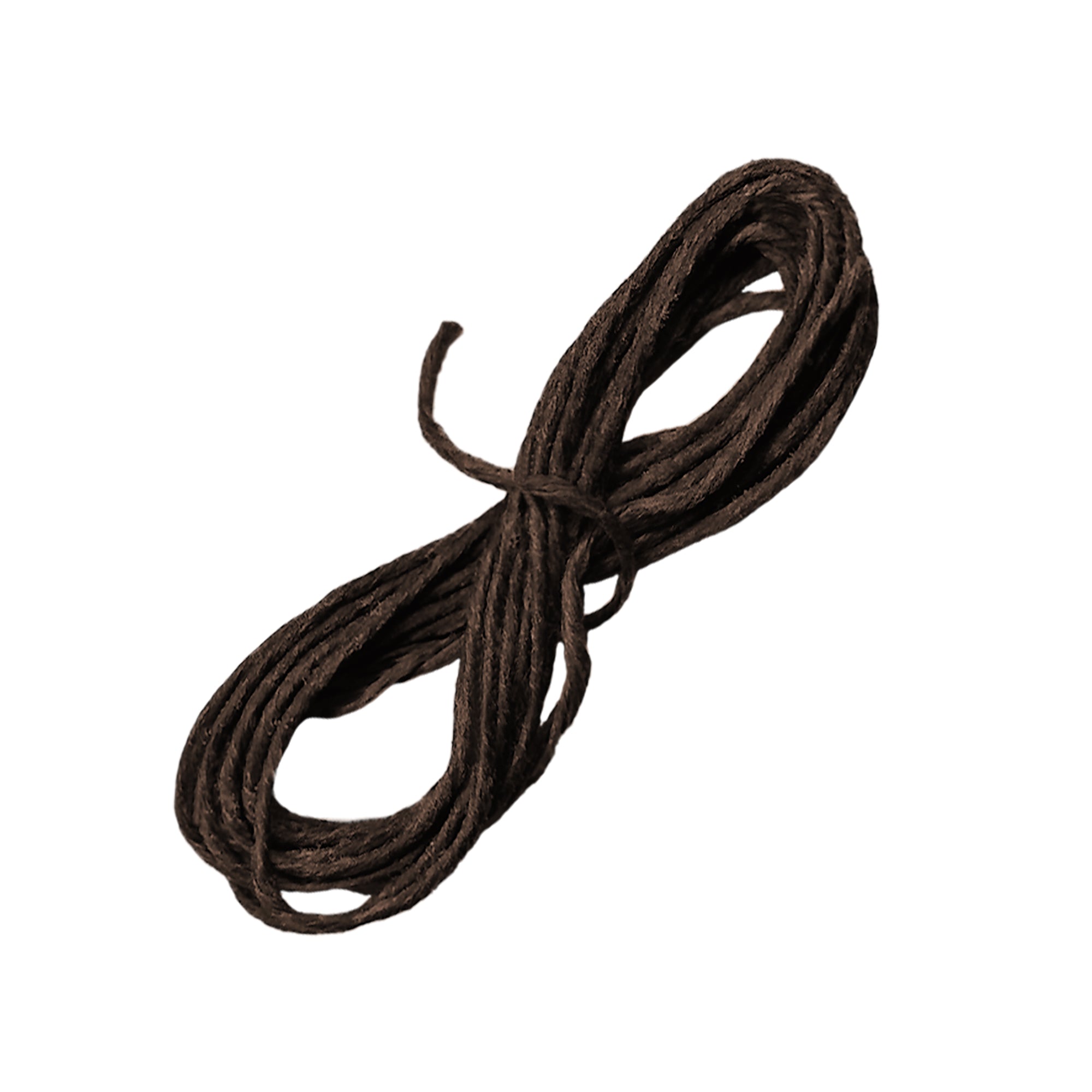 Waxed Thread, Brown, 25 yd