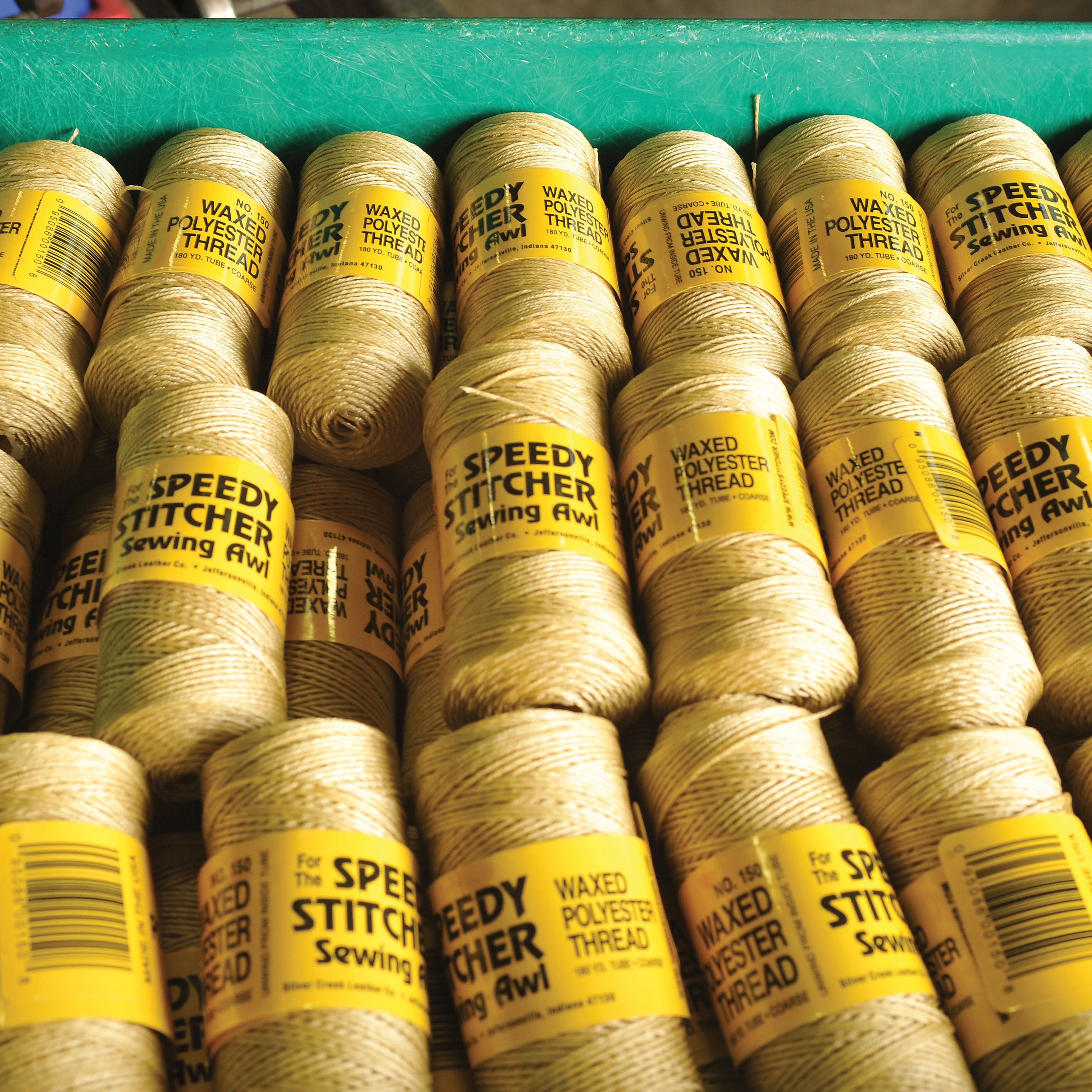 Speedy Stitcher Coarse Thread, Tan, 180 yd