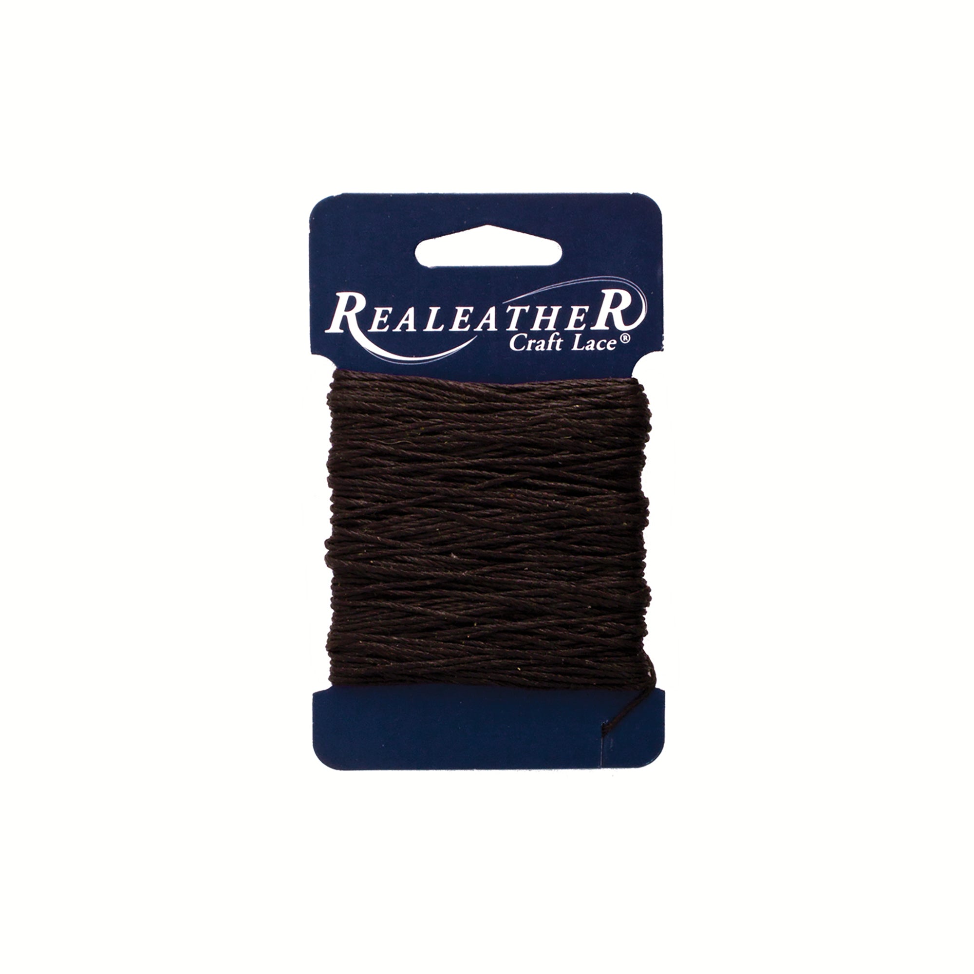 Waxed Thread, Brown, 25 yd