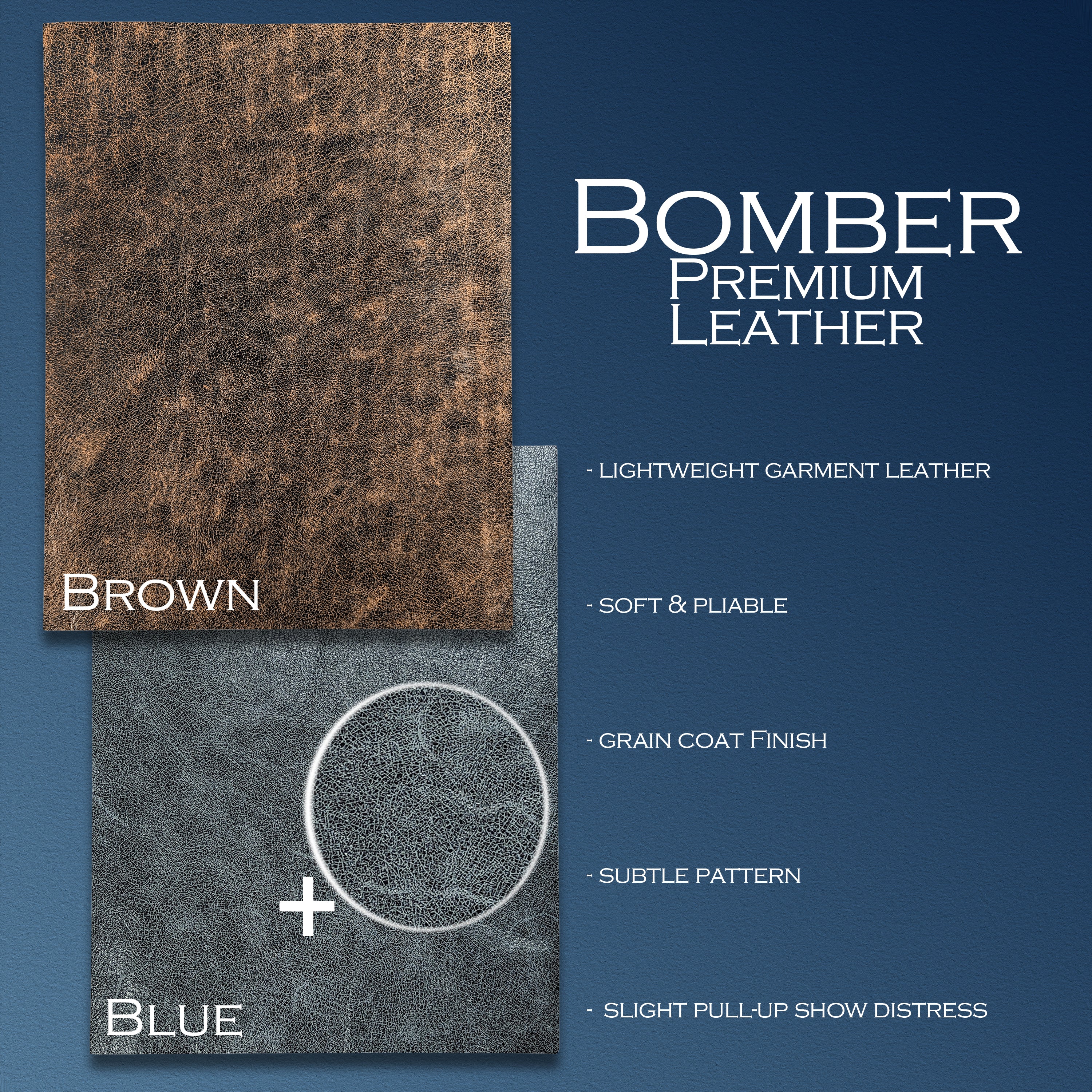 Premium Trim Leather, 8.5" x 11"