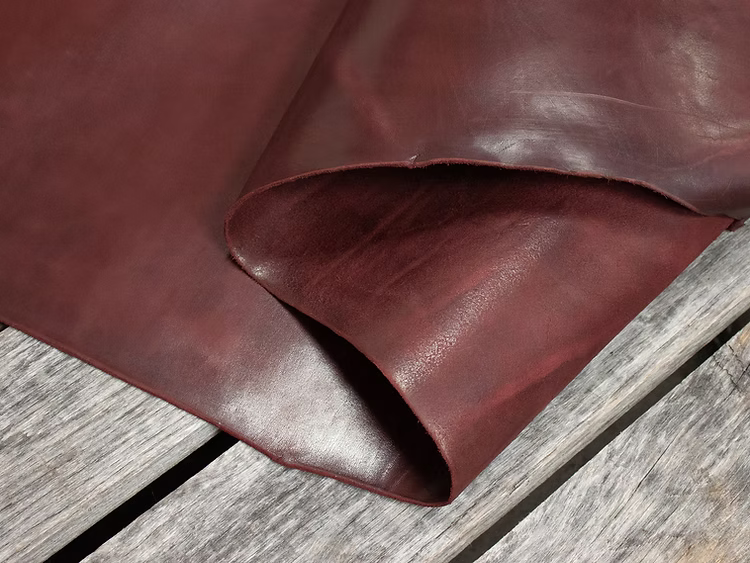 Latigo Side, 5/7 oz, Burgundy