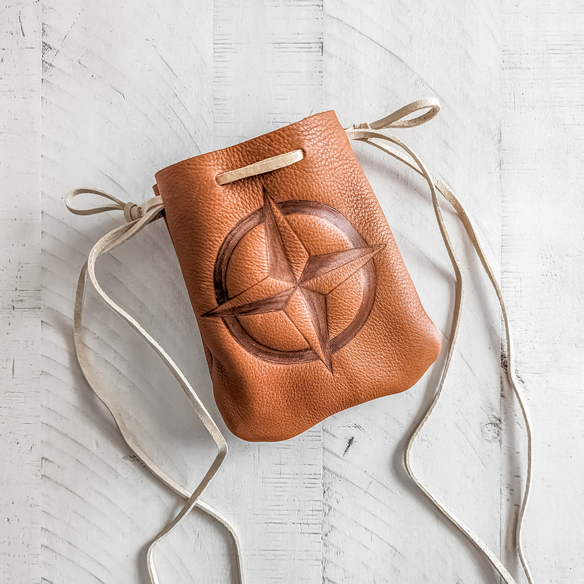 Deertan Cowhide Side, Saddle Tan