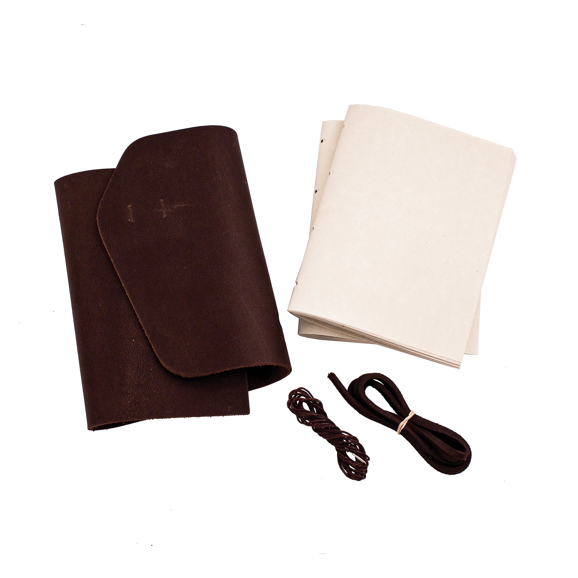 Leather Journal Kit, Brown